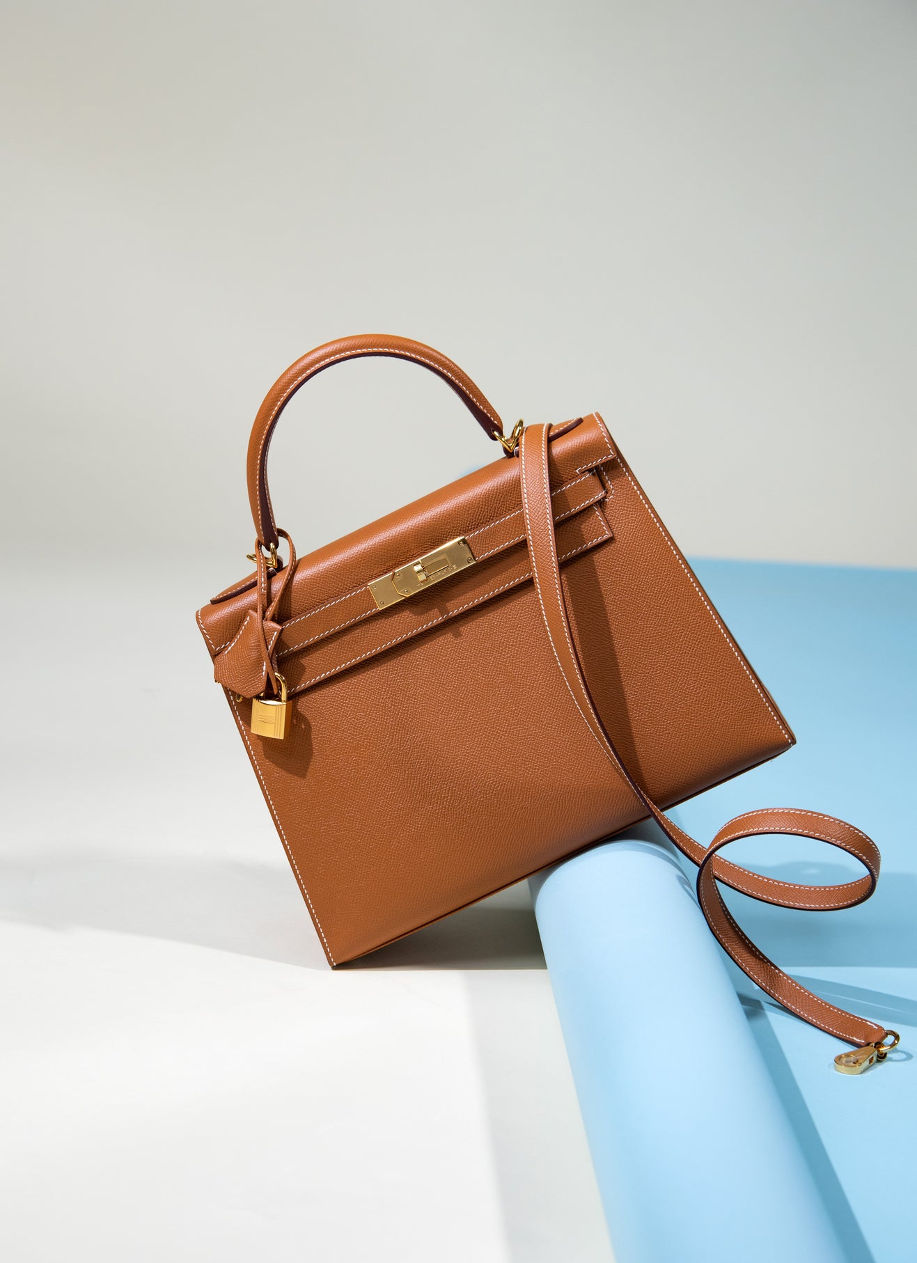 Hermès Kelly 28 Epsom Sellier in Gold with GHW