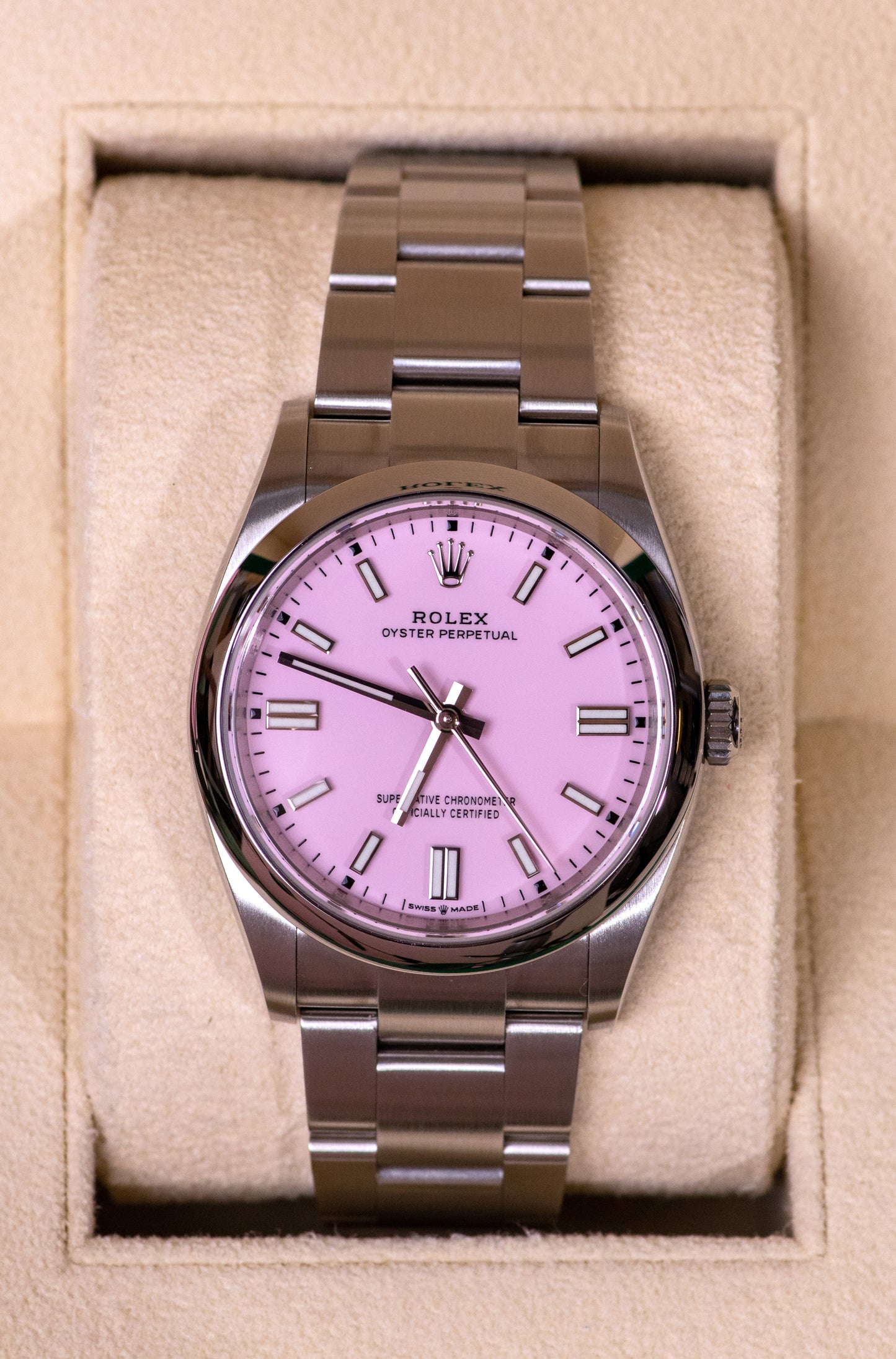 Rolex Oyster Perpetual Watch 36mm Candy Pink