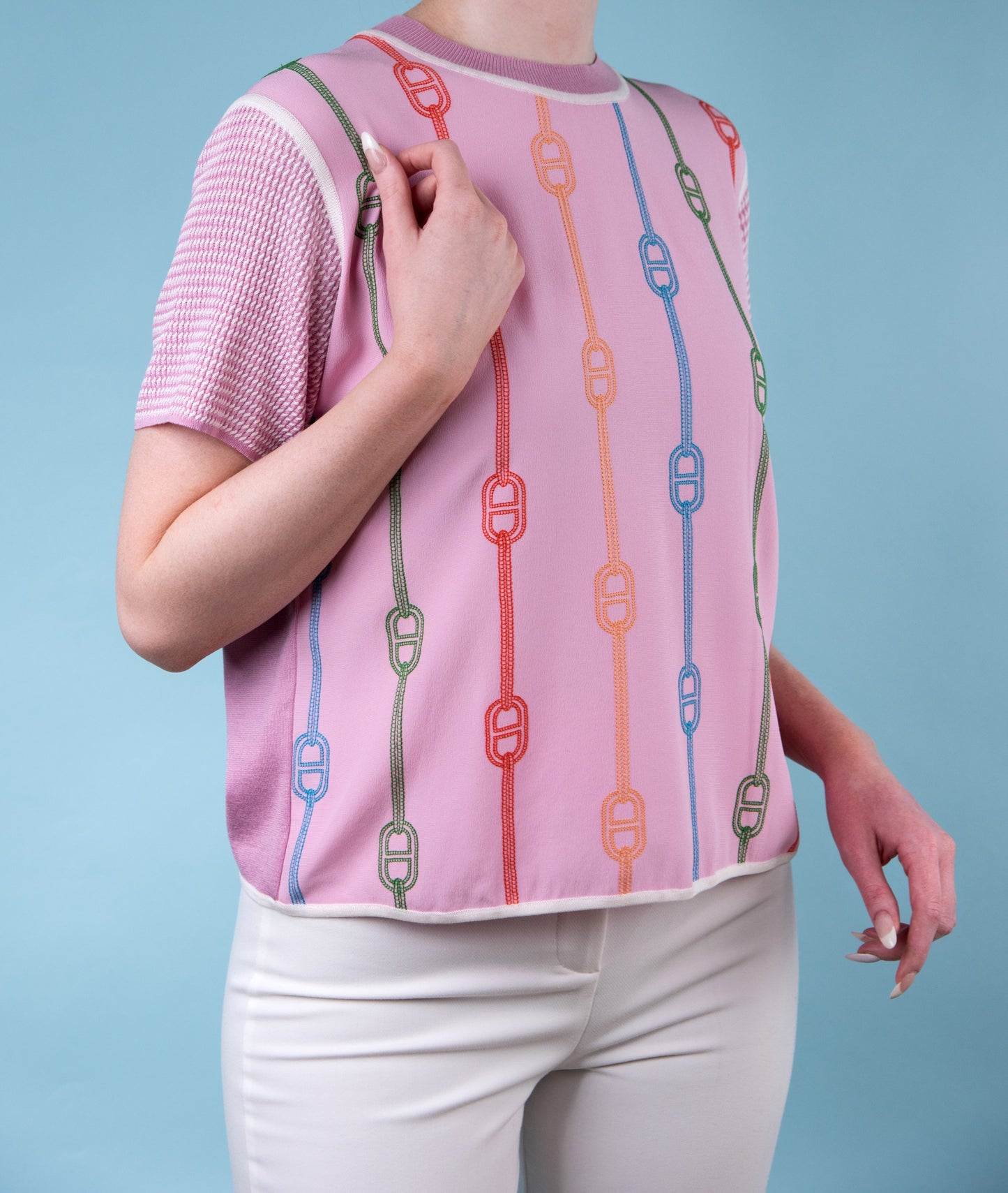 Hermès Chaine d'Ancre Short Sleeve Shirts