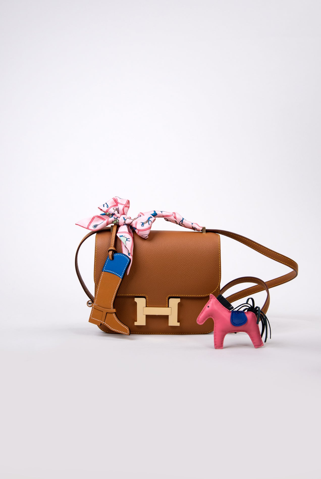 Hermès Mini Constance in Gold/Jaune Ambre GHW