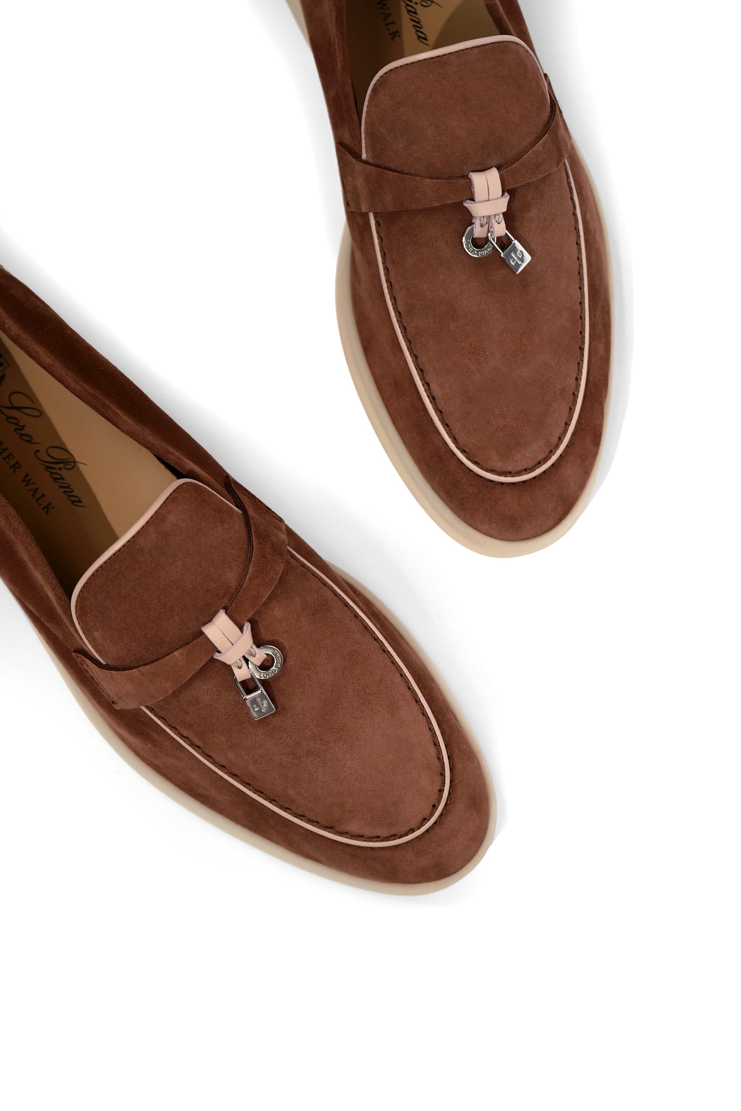 Loro Piana Loafers in Rocky Road