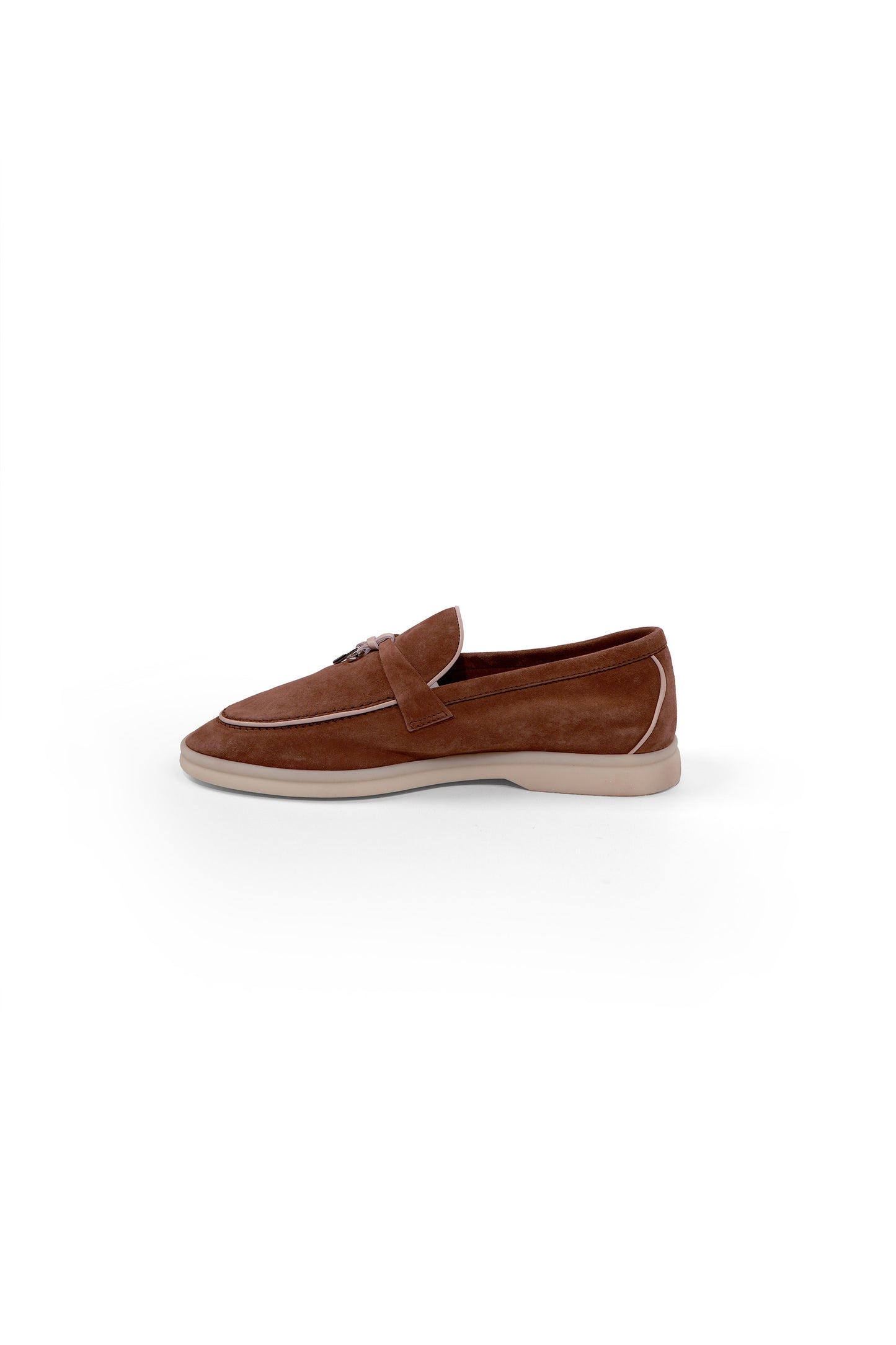 Loro Piana Loafers in Rocky Road