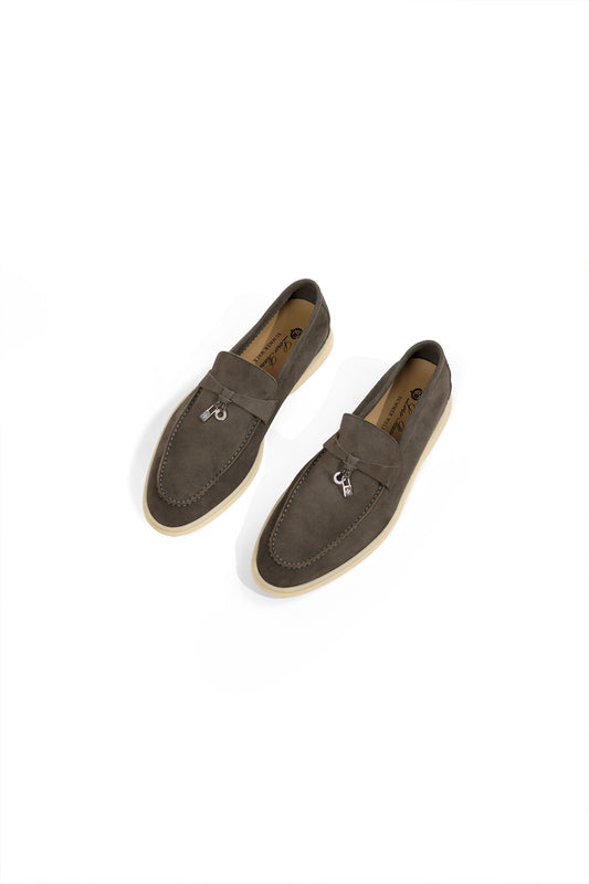 Loro Piana Babouche Loafer in Shade Grown