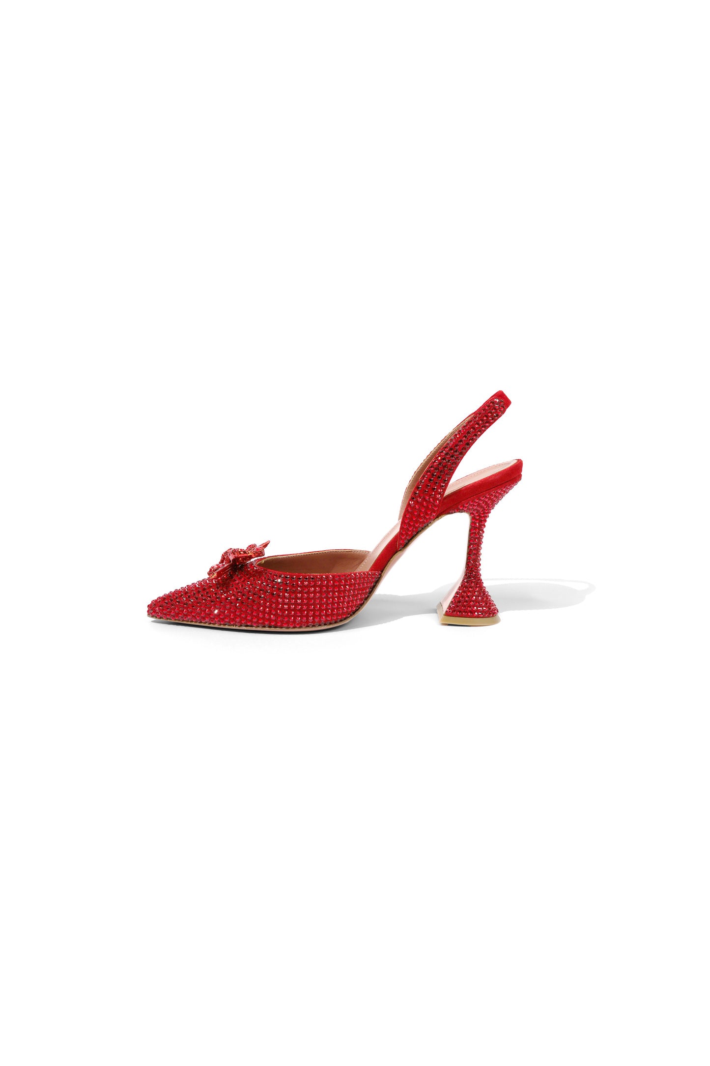 Amina Muaddi Rosie Embellished Slingback Pumps