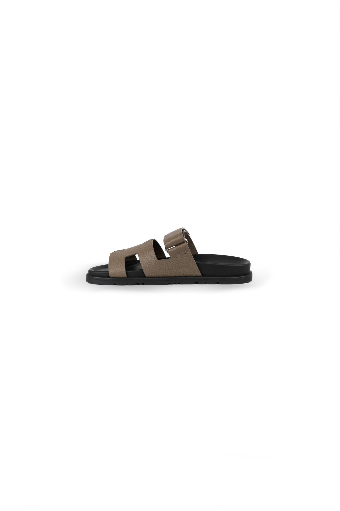 Hermes Chypre Sandals in Etoupe