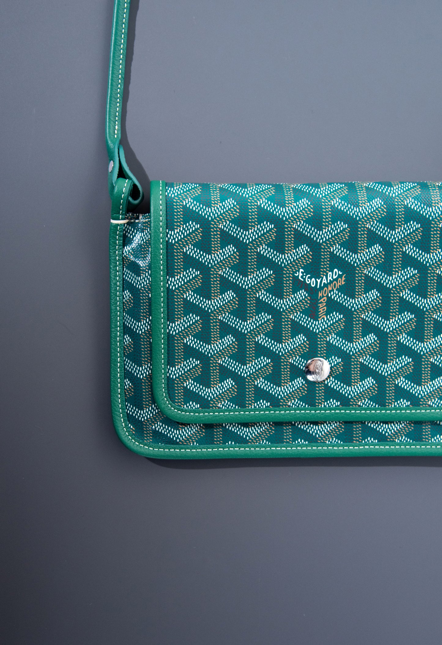 Goyard Plumet Pocket Wallet in Green
