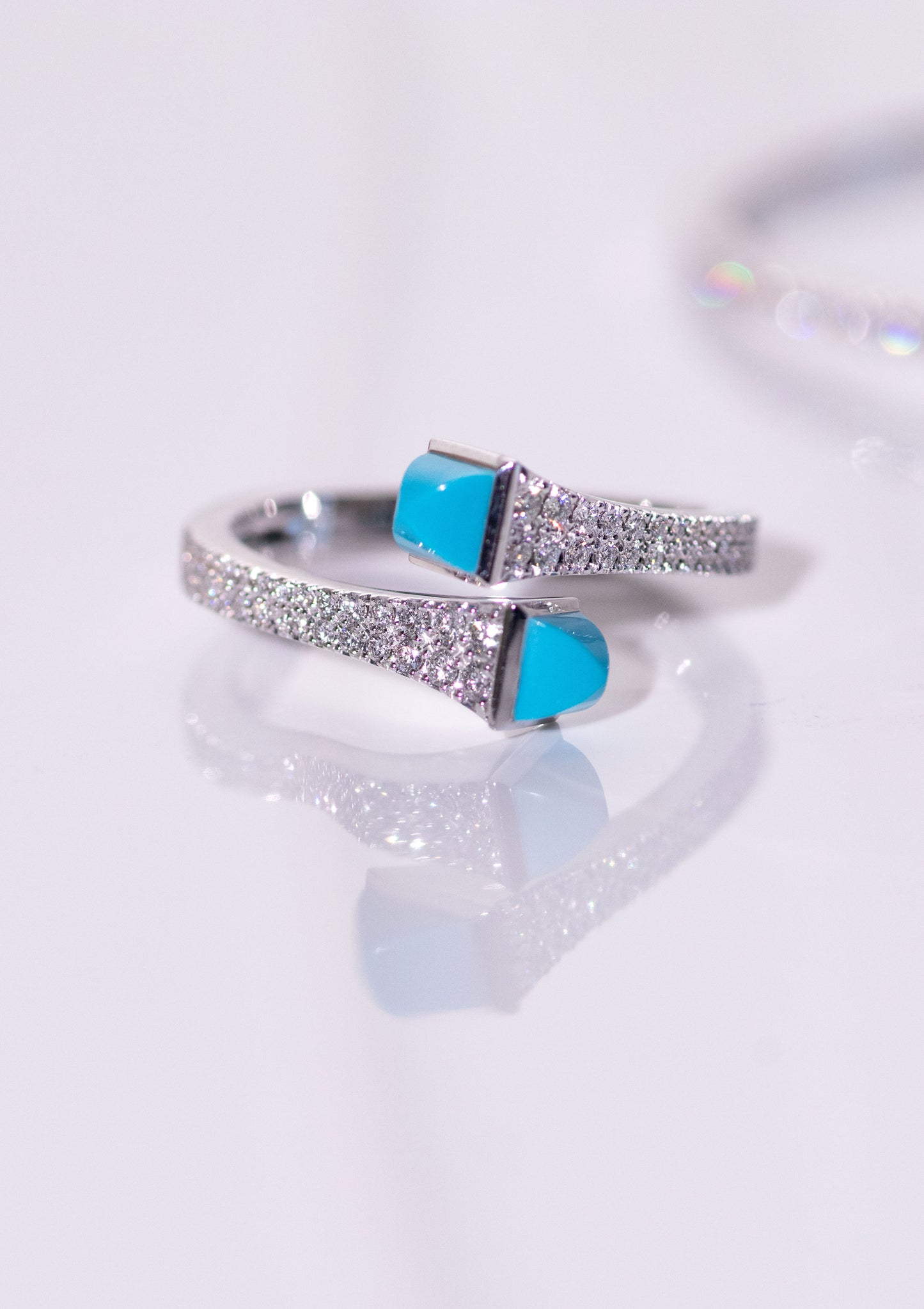 Marli Cleo Turquoise/White Diamond Set