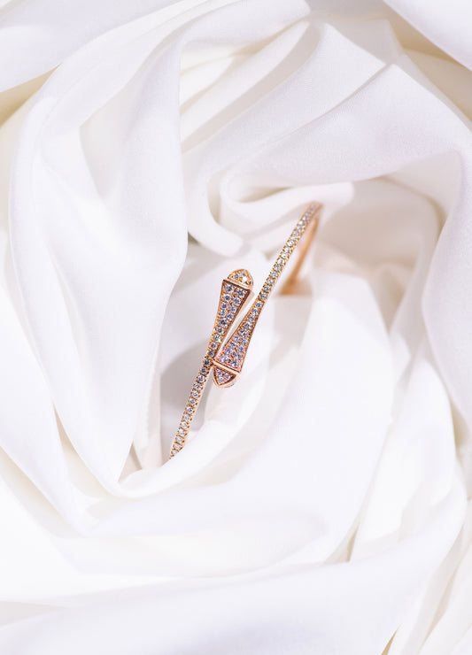 Marli Cleo Rose Gold Full Diamonds Bracelet