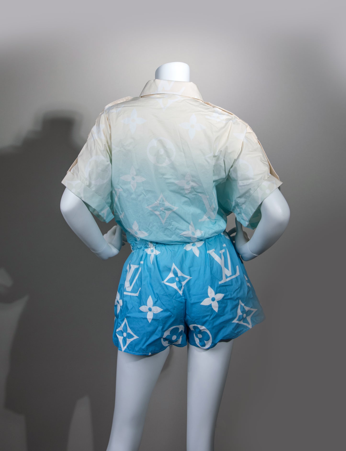 Louis Vuitton Multipocket Backpack and Monogram Romper