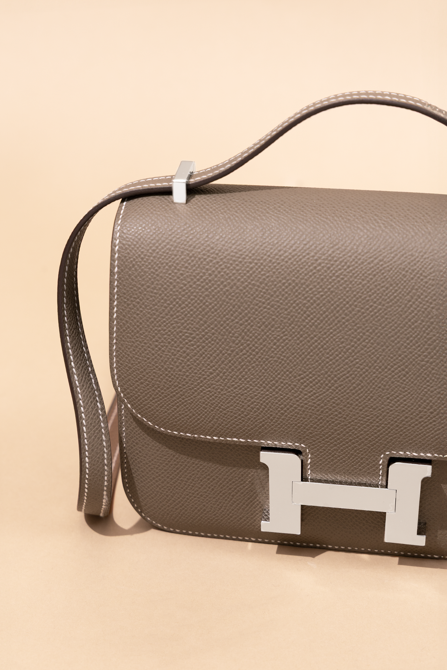 Hermès Constance 18 Epsom Etoupe PHW