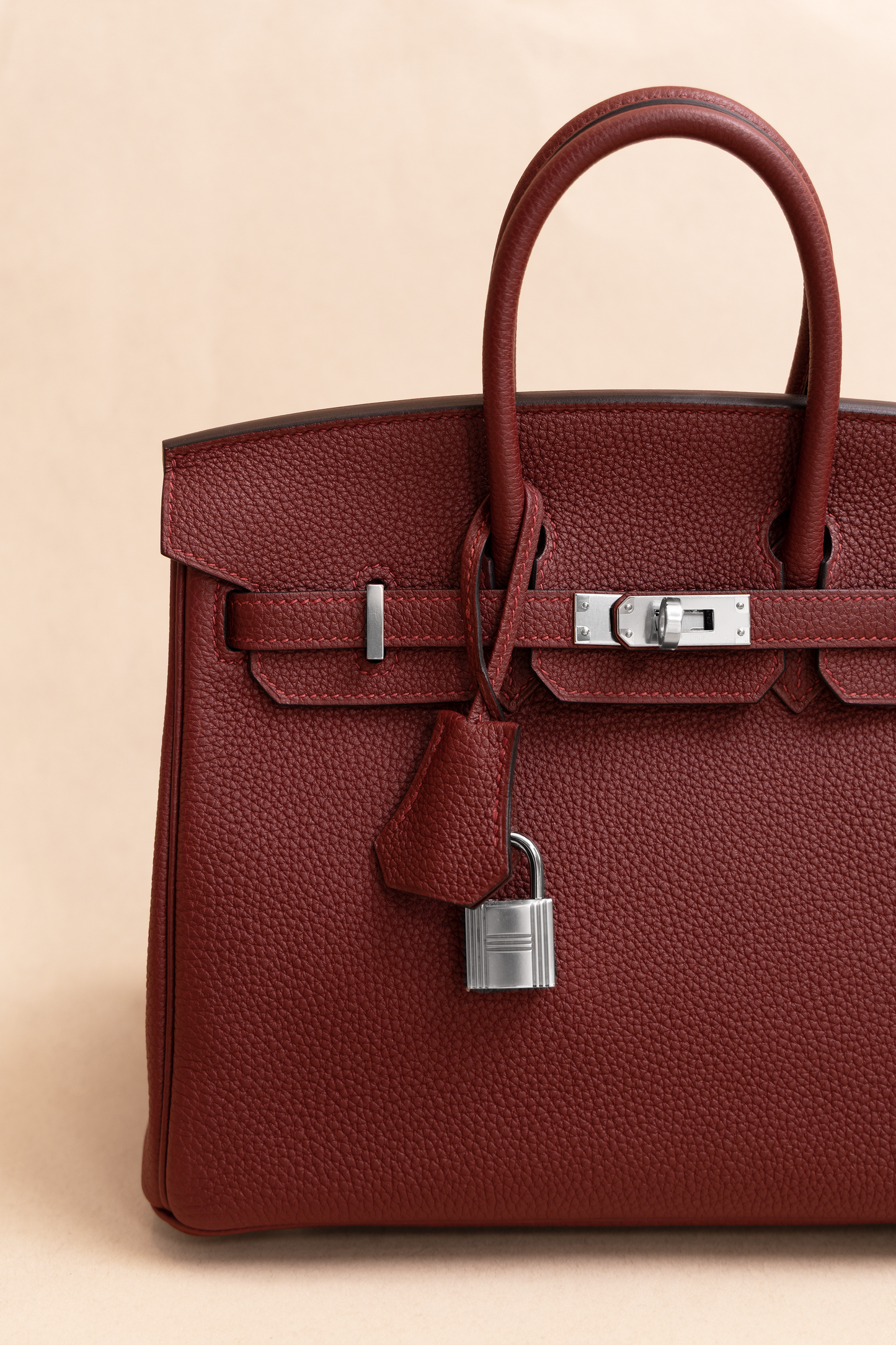 Hermès Birkin 25 Togo in Rouge H PHW