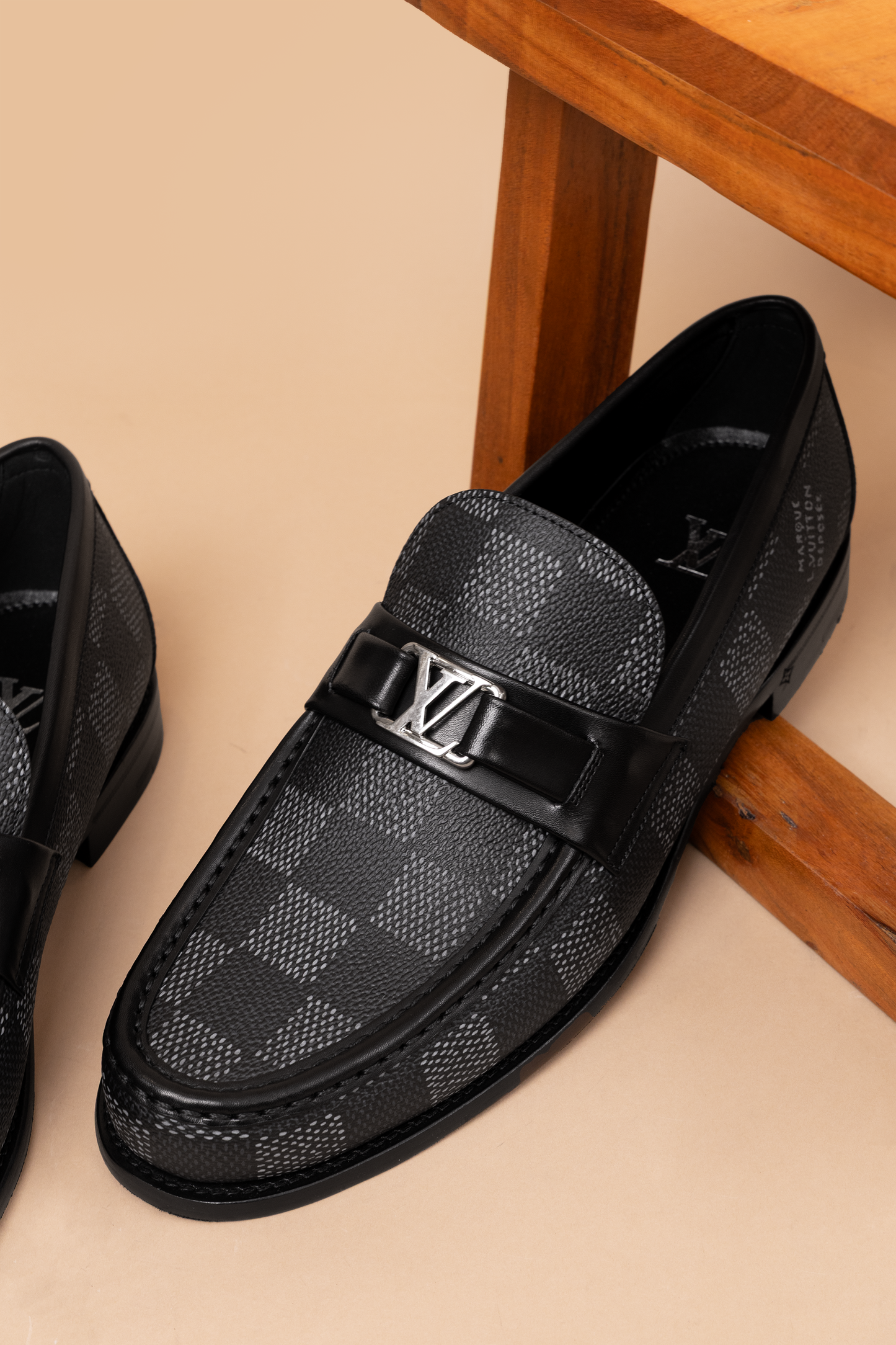 Louis Vuitton Major Loafers in Graphite