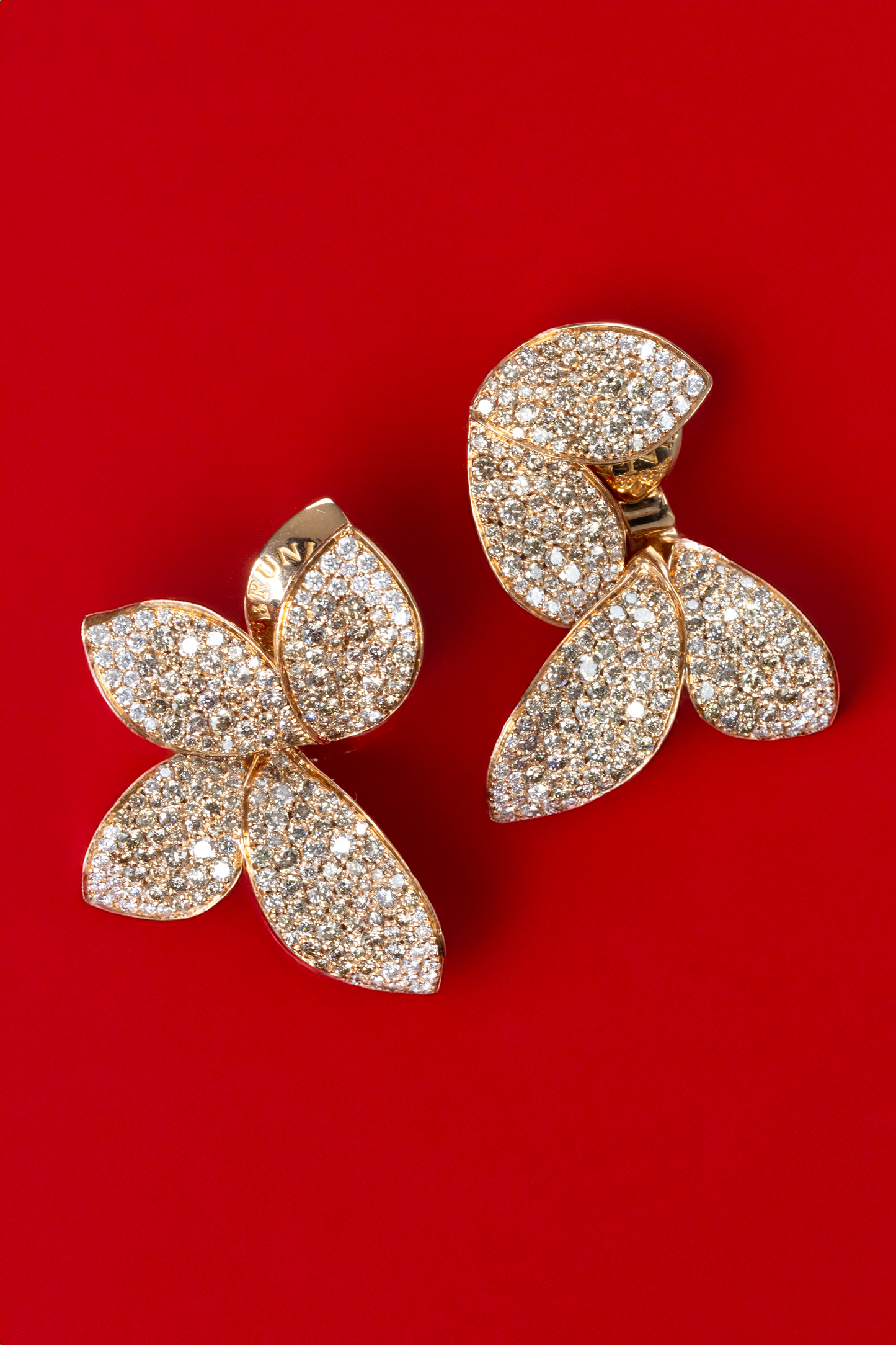 Pasquale Bruni Giardini Segreti Rose Gold Diamond Earrings