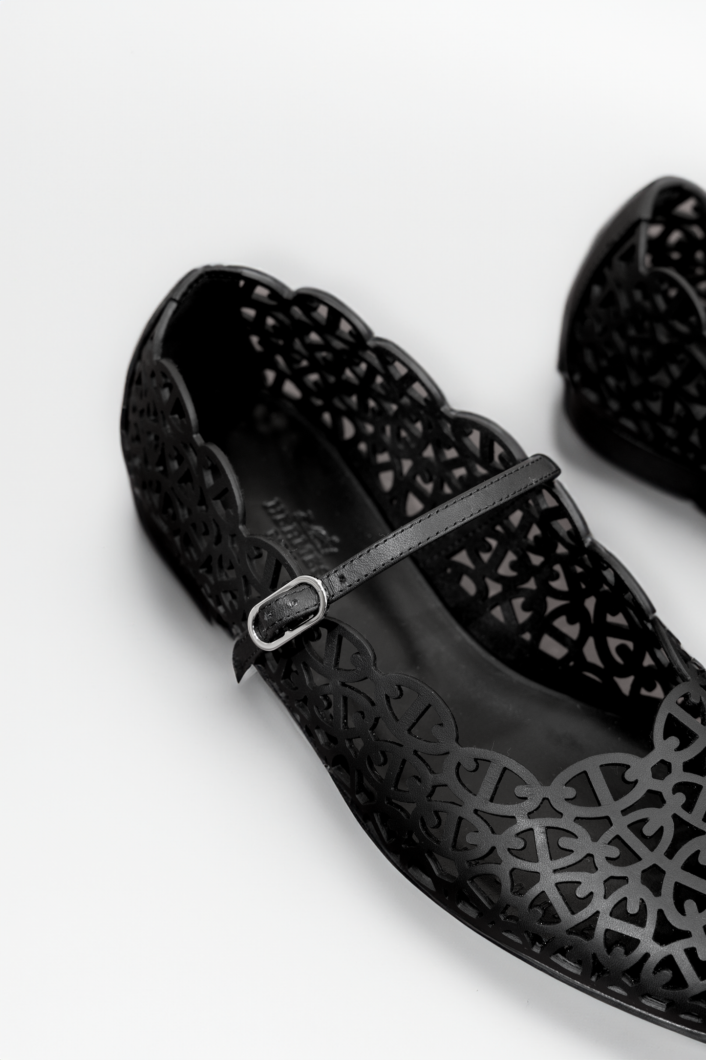 Hermès Meli Ballet Black Flats