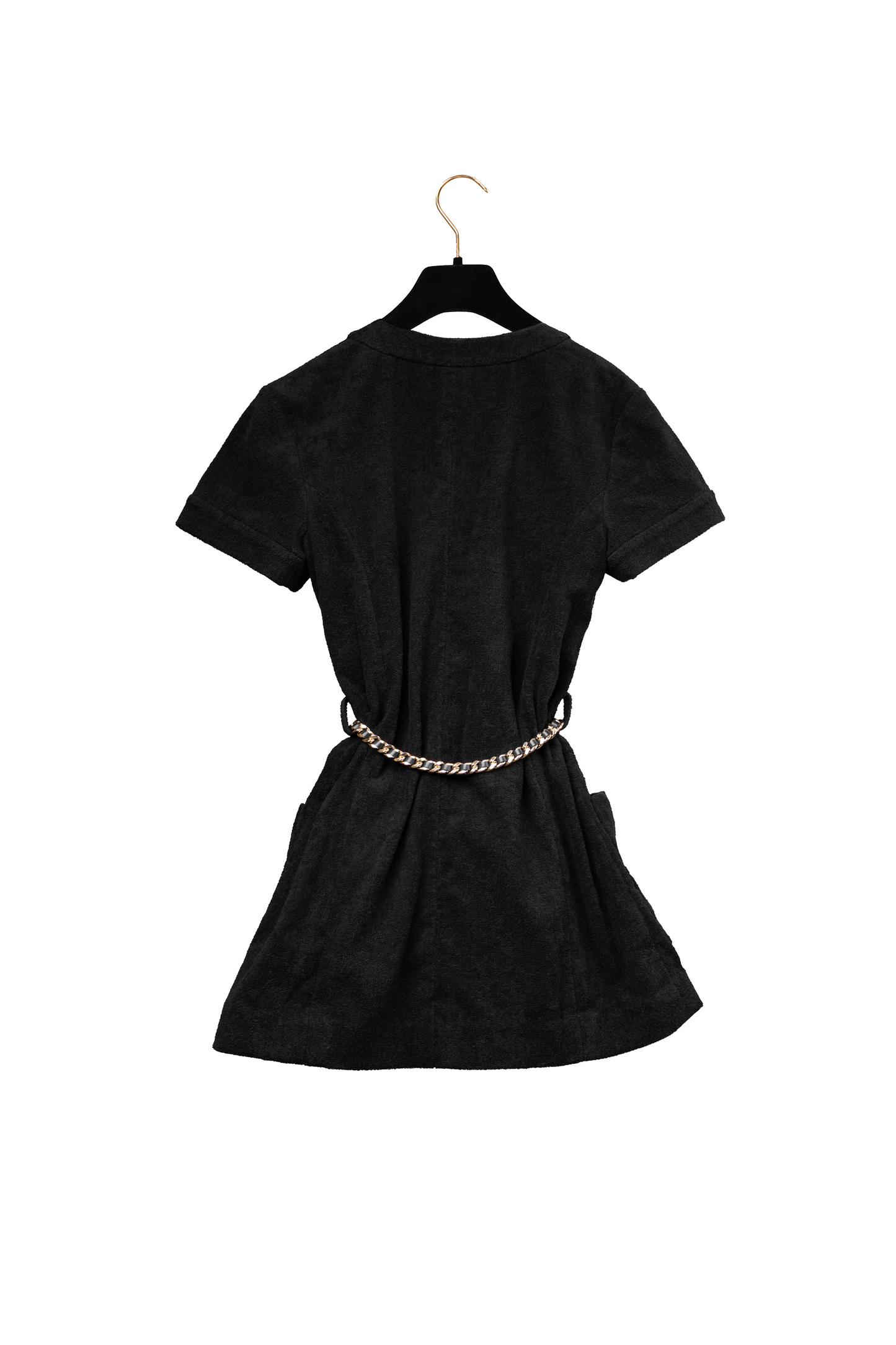 Chanel Black Beach Cover Up