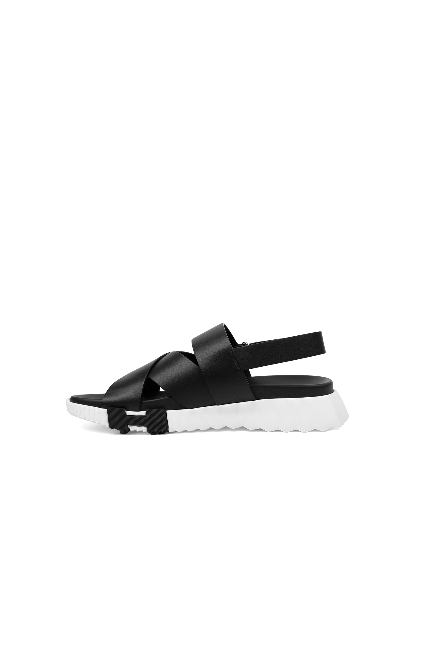 Hermes Black Electric Sandals
