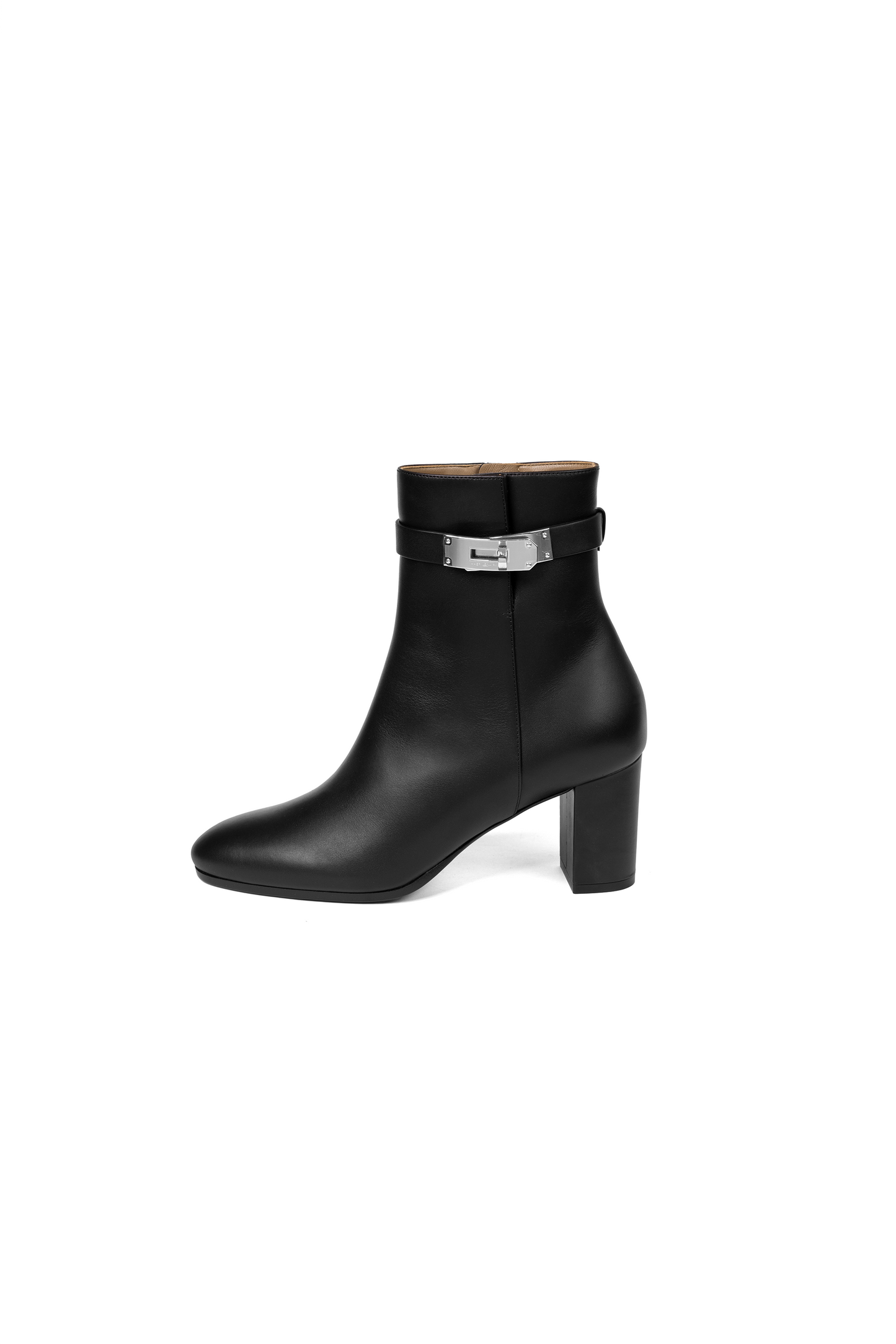 Hermes Lock Black Boots