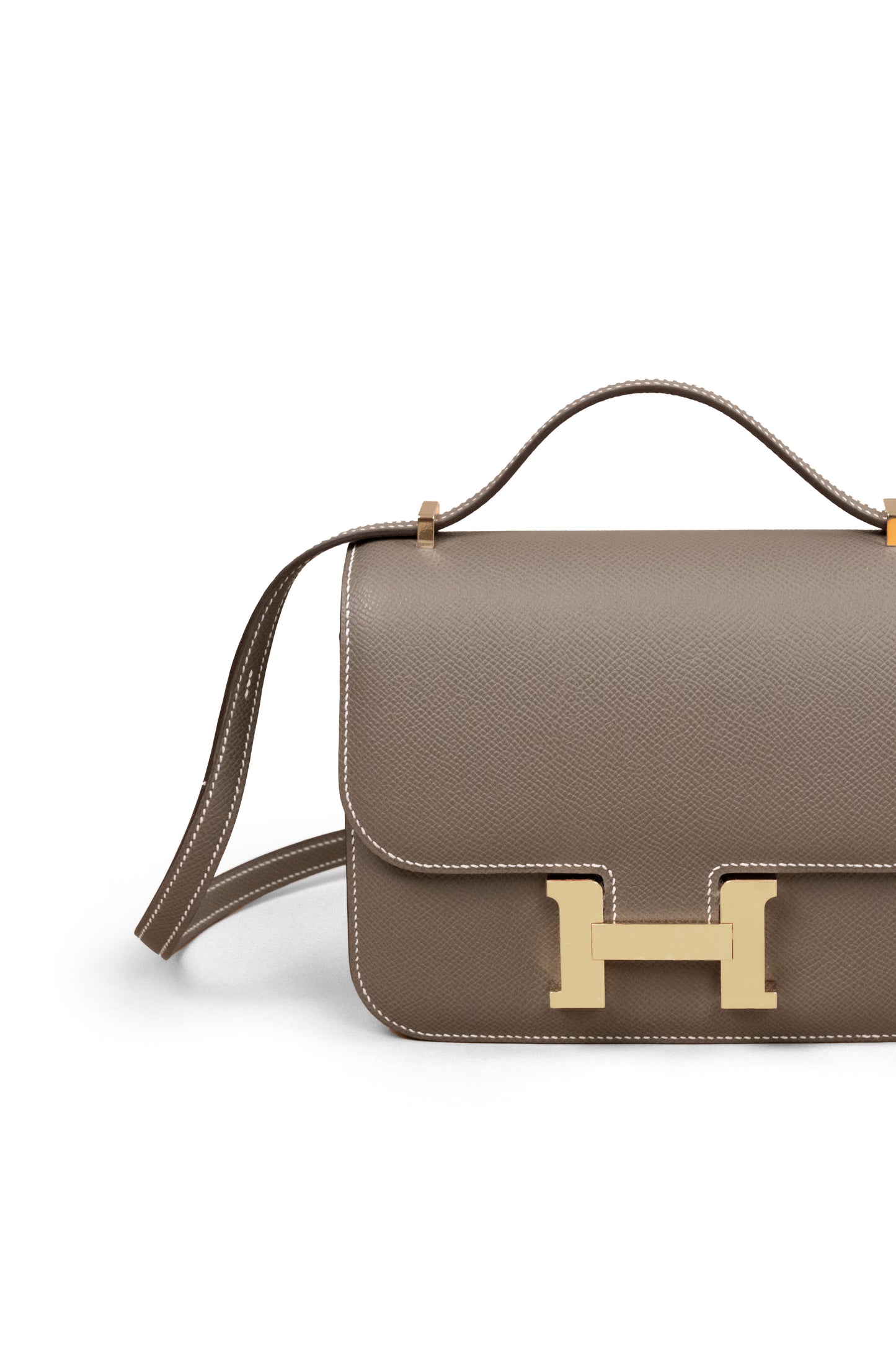 Hermes Constance 18 Etoupe GHW