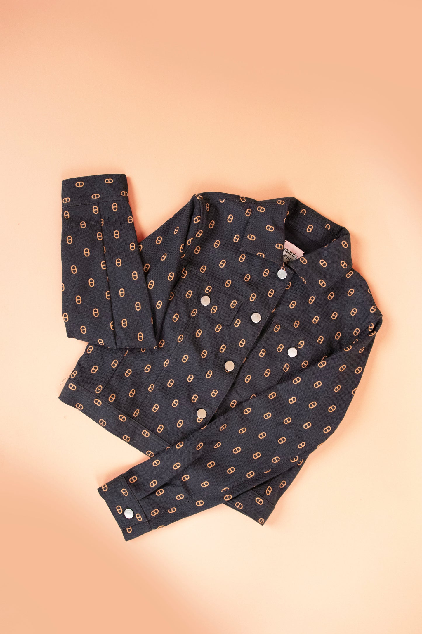 Hermès Chaine D'ancre Denim Bleu Gabier Jacket
