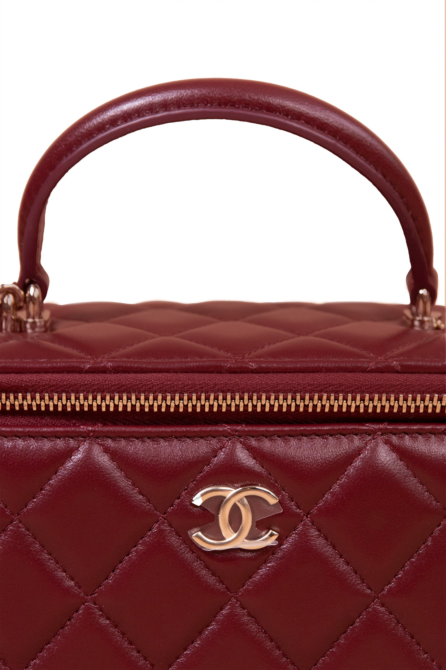 Chanel Mini Red Vanity Bag