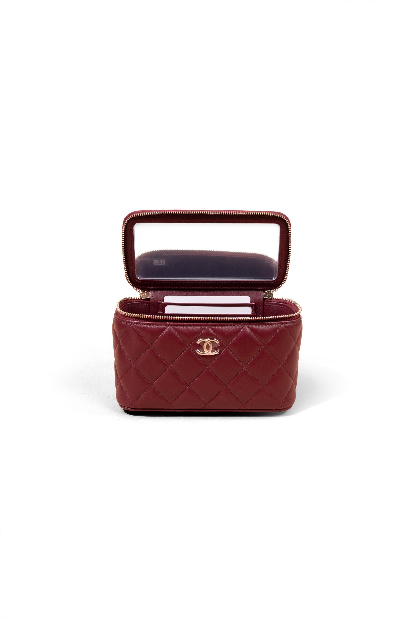 Chanel Mini Red Vanity Bag