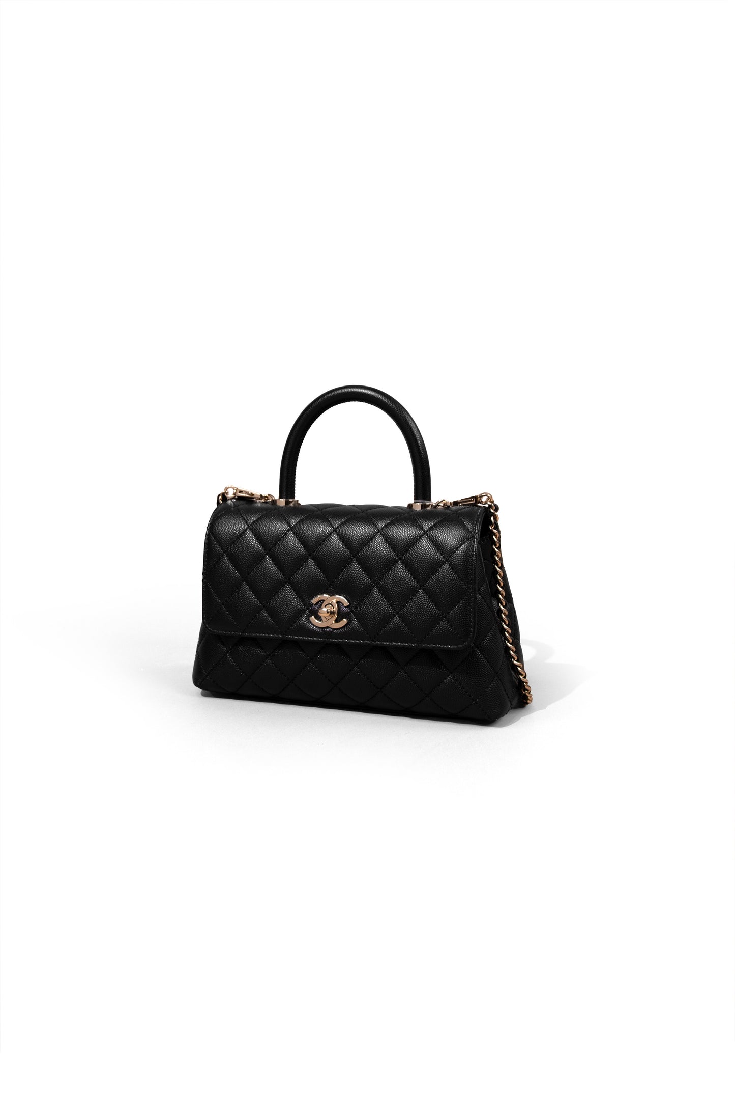 Chanel Black Coco Handle