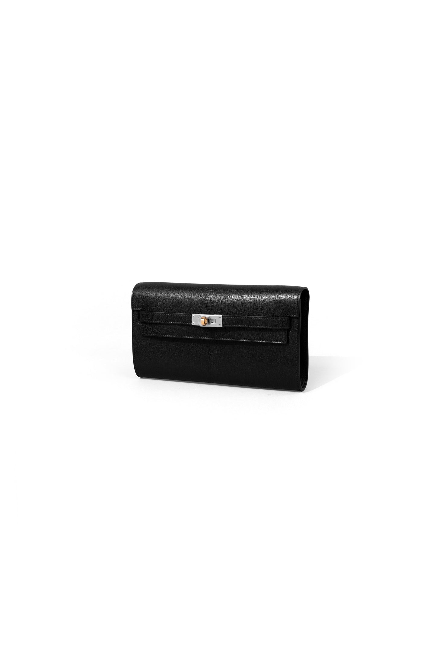 Hermes Kelly To Go Black Electrum HW
