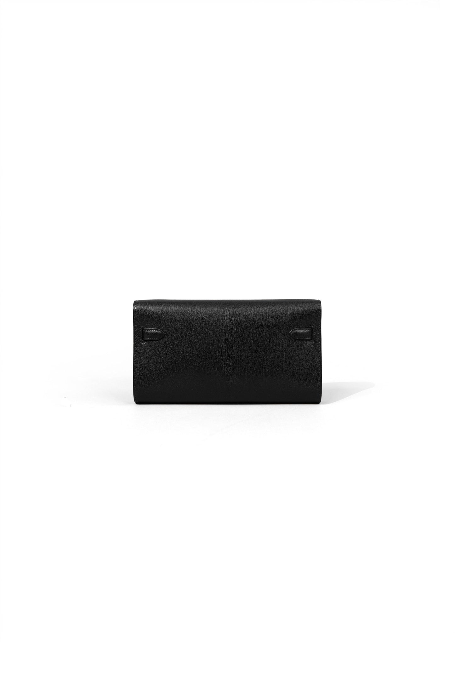Hermes Kelly To Go Black Electrum HW