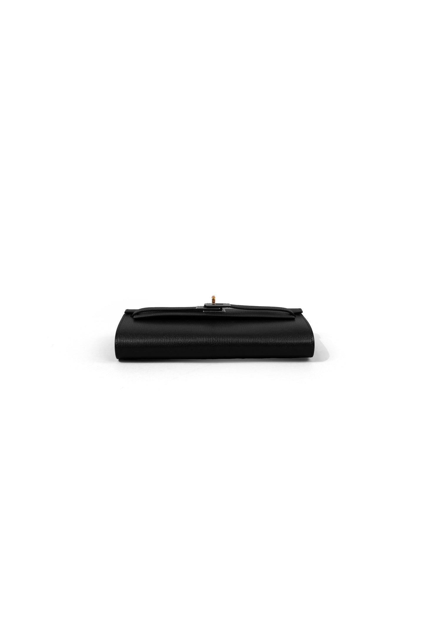 Hermes Kelly To Go Black Electrum HW