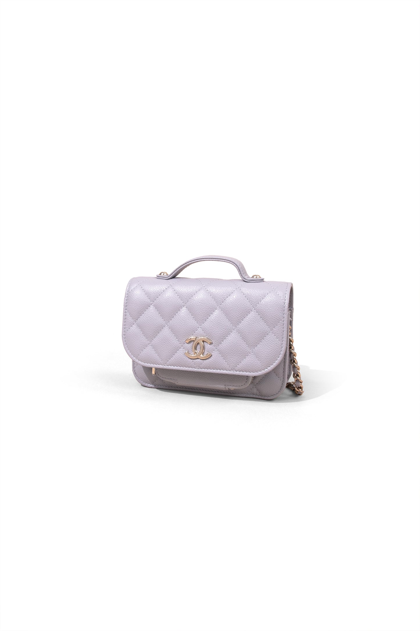 Chanel Wallet on Chain in Lavender