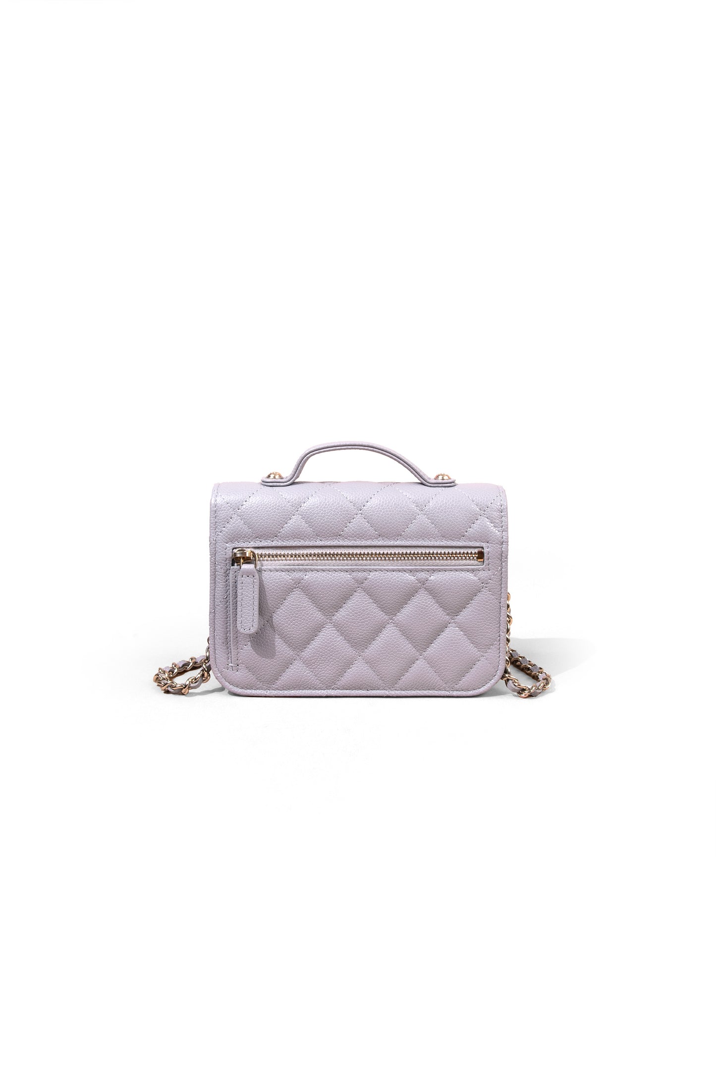 Chanel Wallet on Chain in Lavender