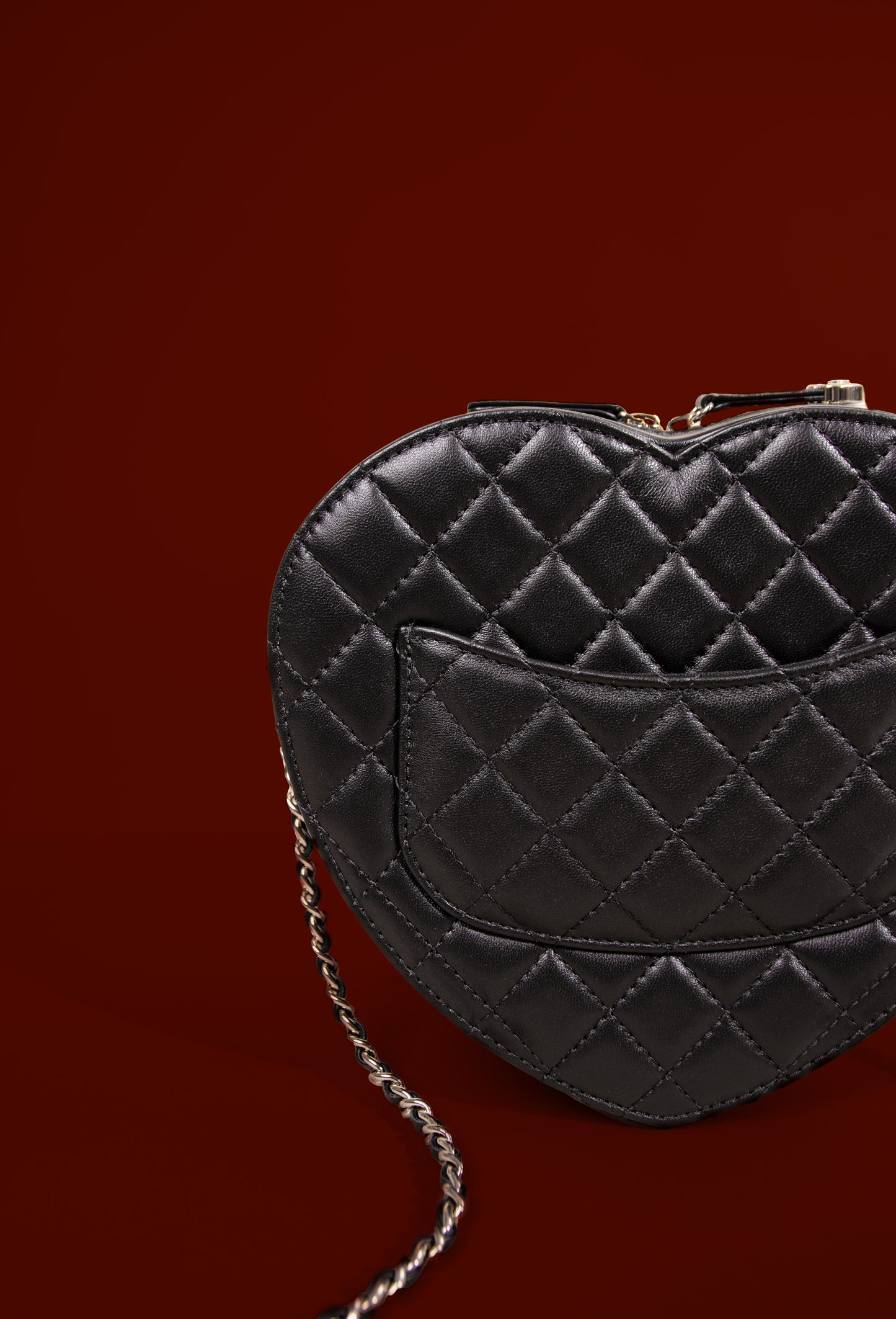 Chanel Black Heart Bag
