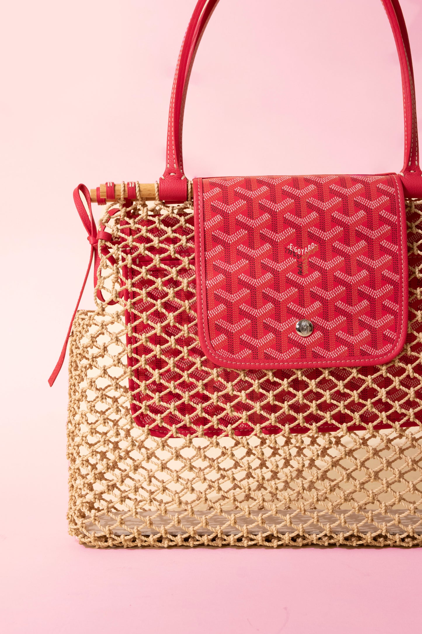 Goyard Aligre Bag in Fuchsia