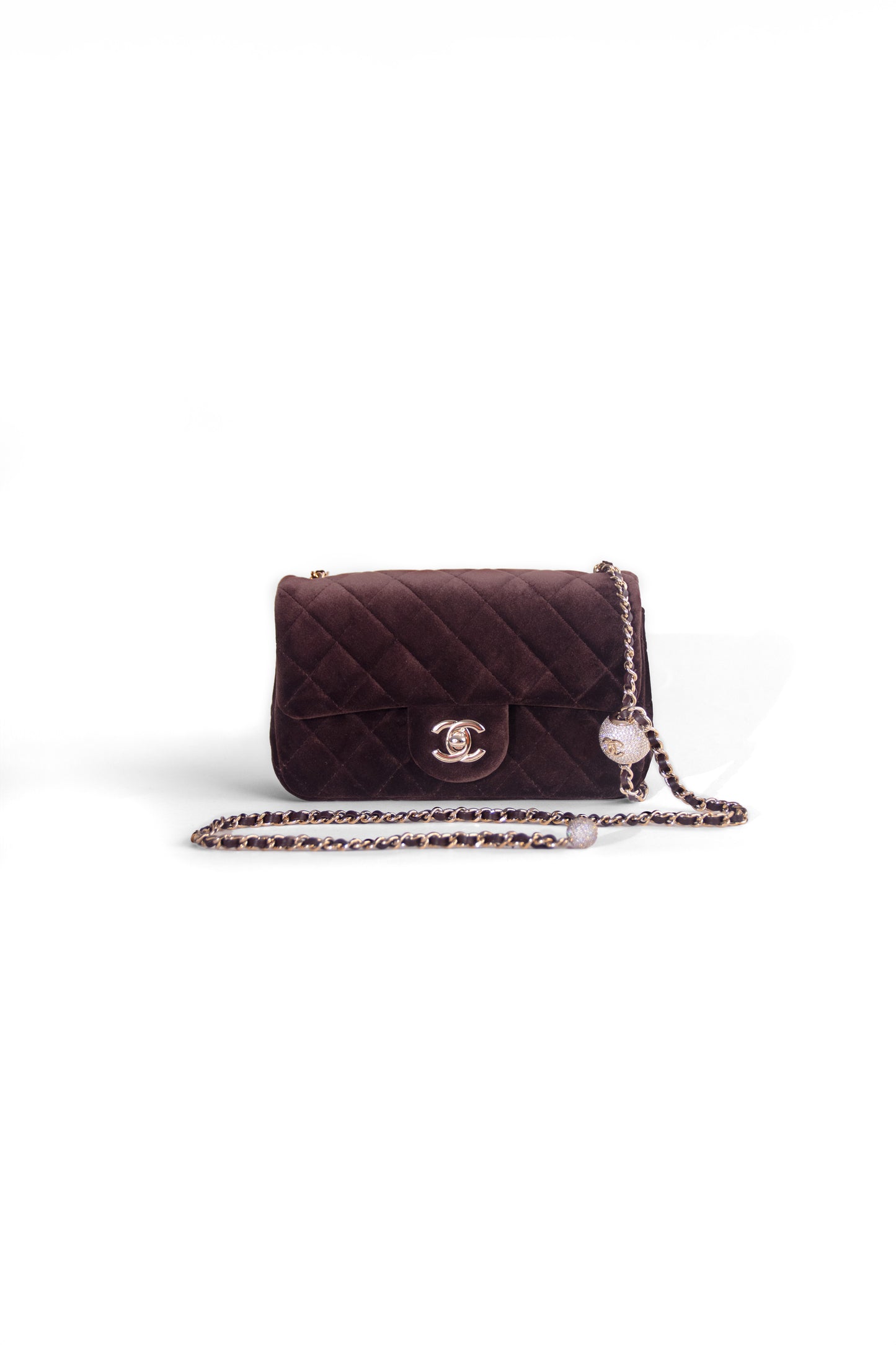 Chanel Brown Suede
