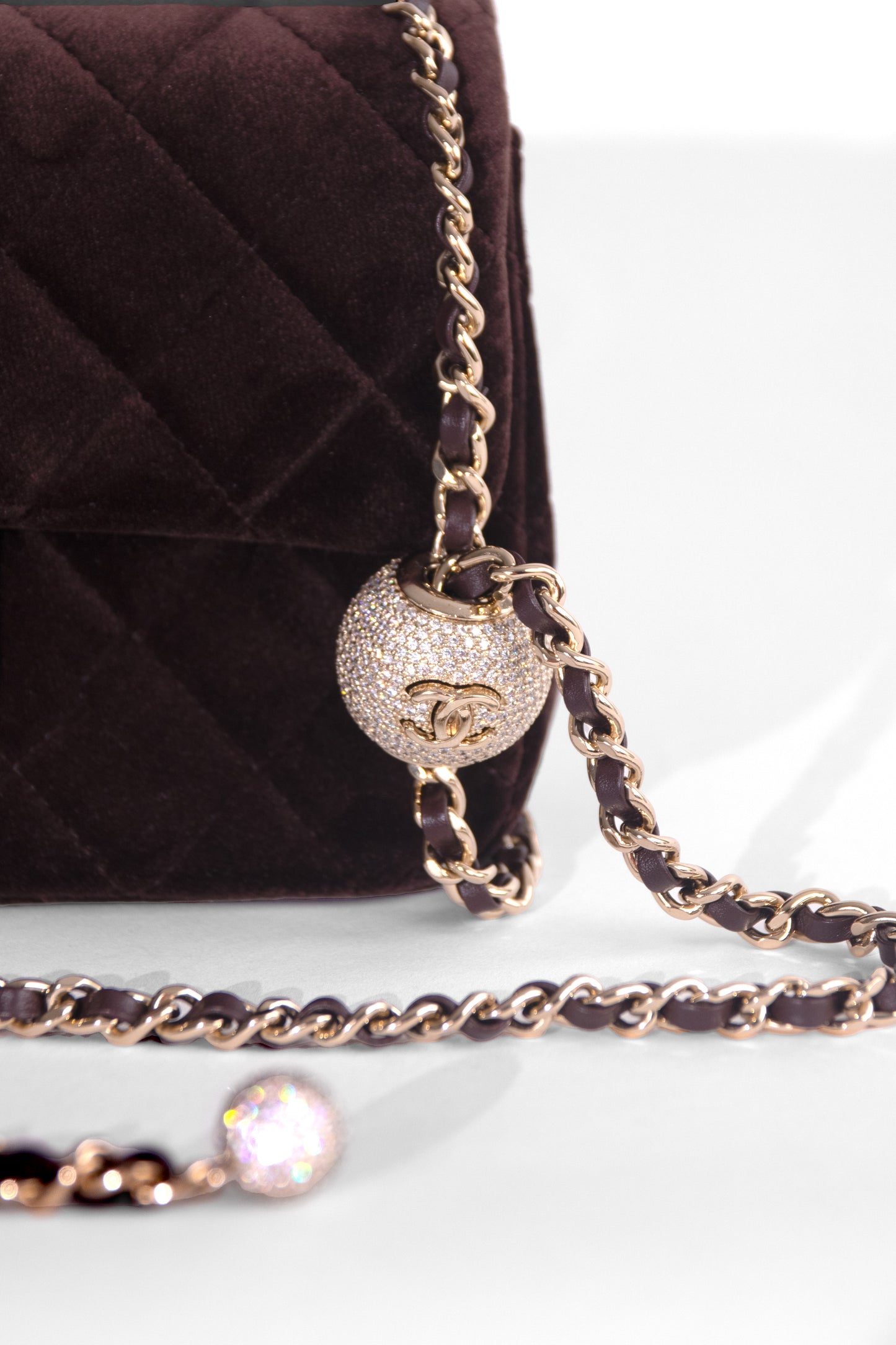Chanel Brown Suede