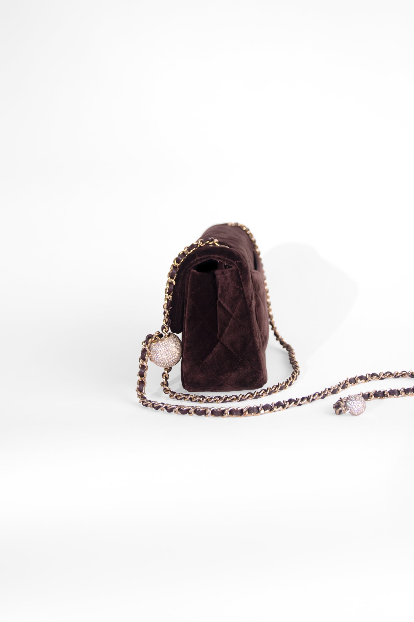 Chanel Brown Suede