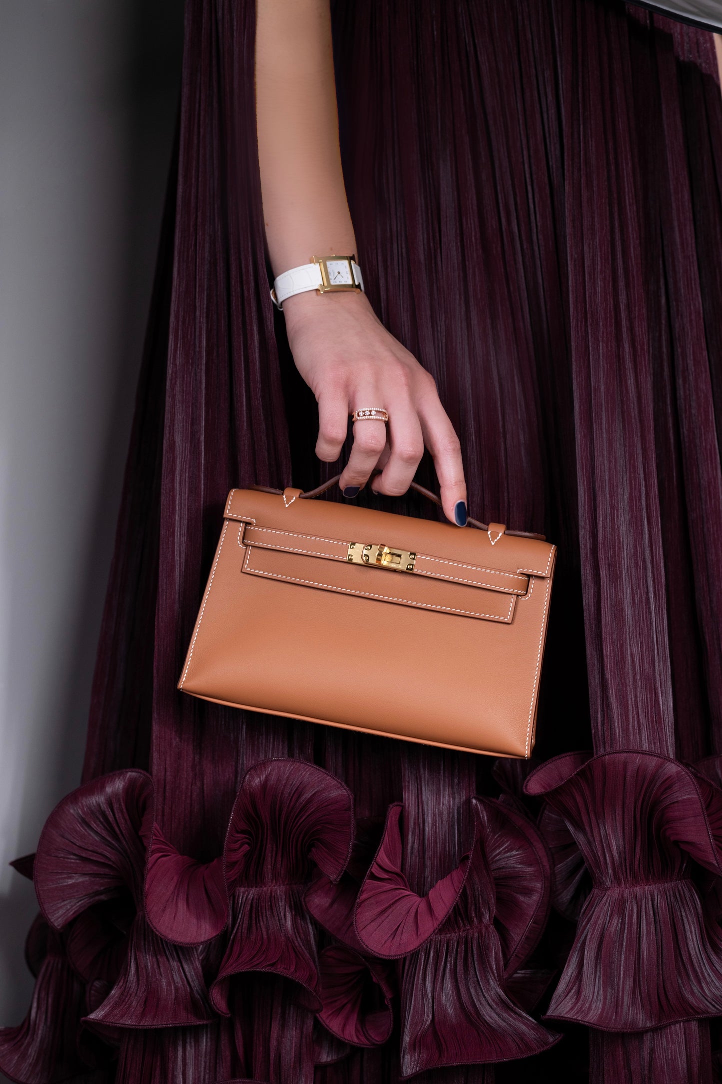 Messika Move Set Bangle & Ring in Rose Gold Diamond