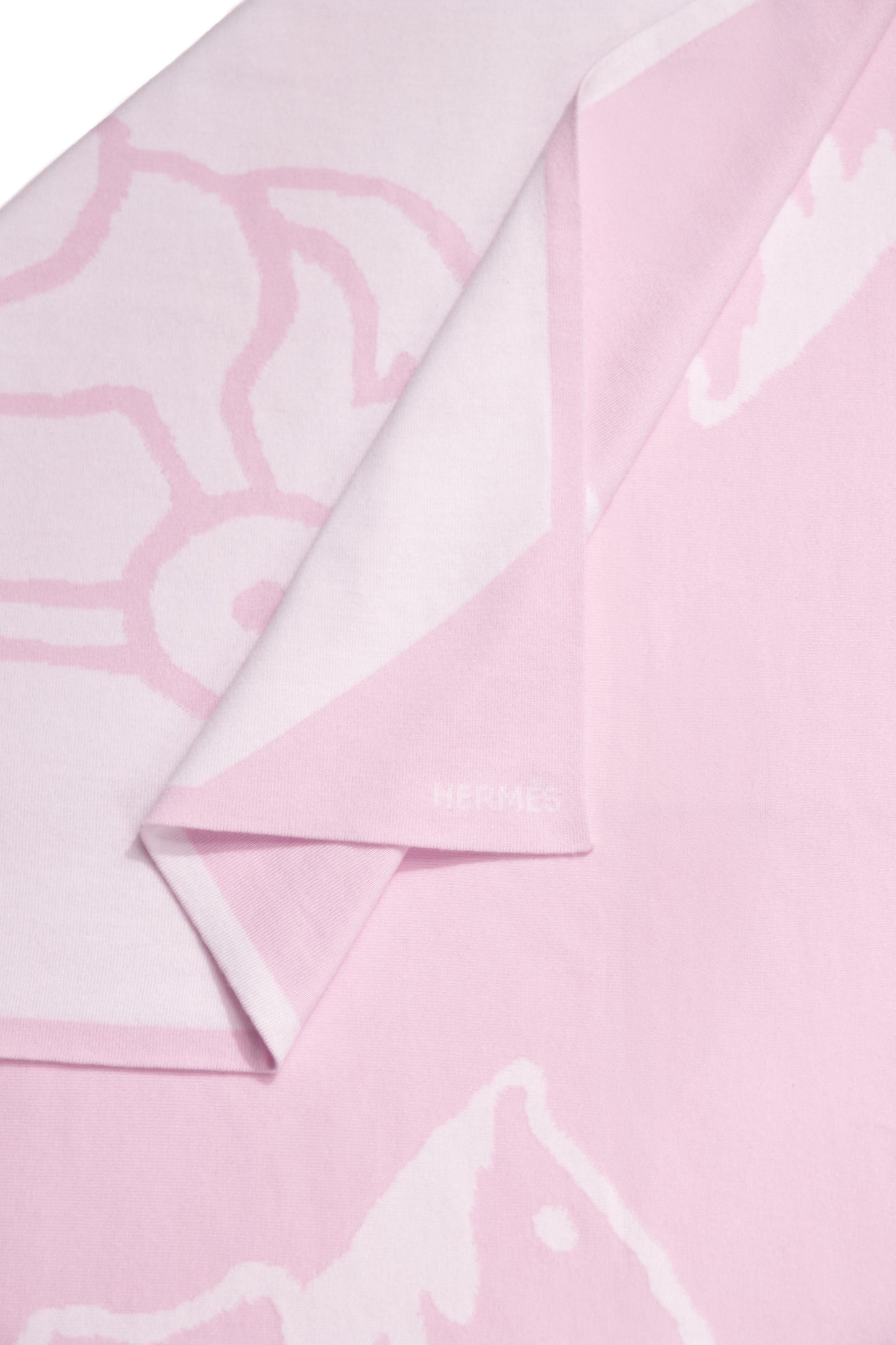 Hermes Pink Baby Blanket