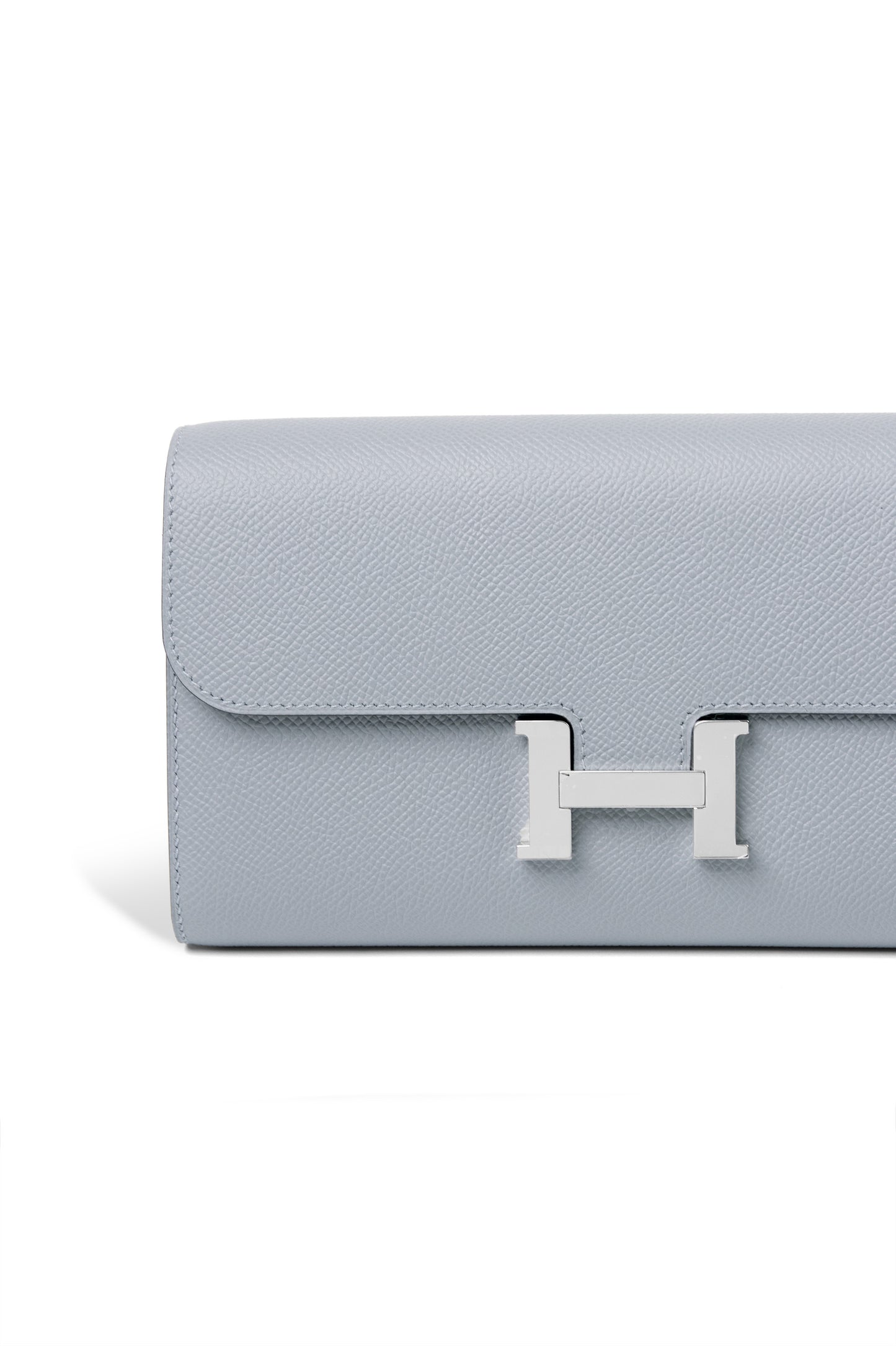 Hermes Constance To Go in Gris Pantin with Silver Hardware