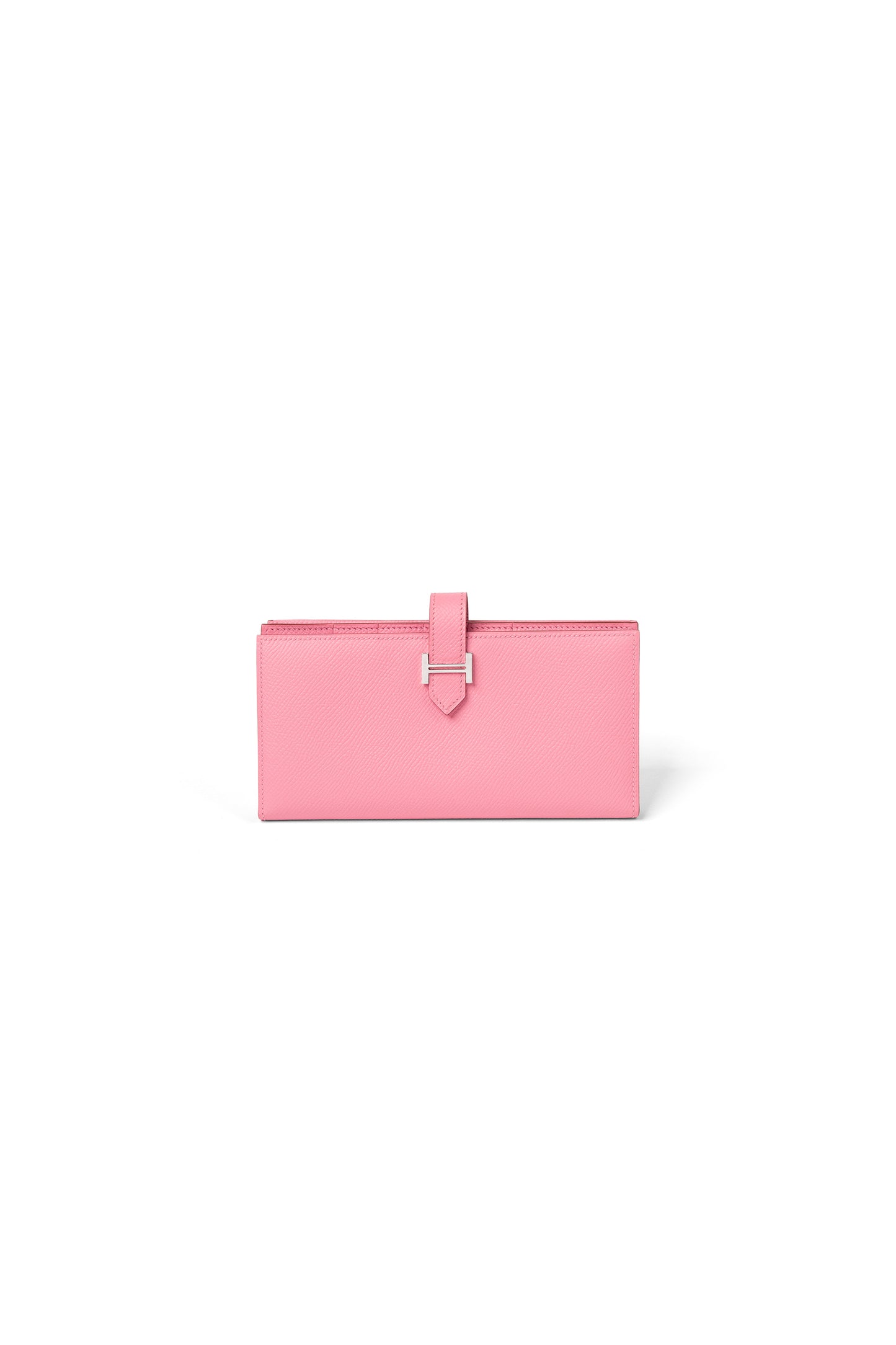 Hermes Bearn Wallet in Rose Confetti