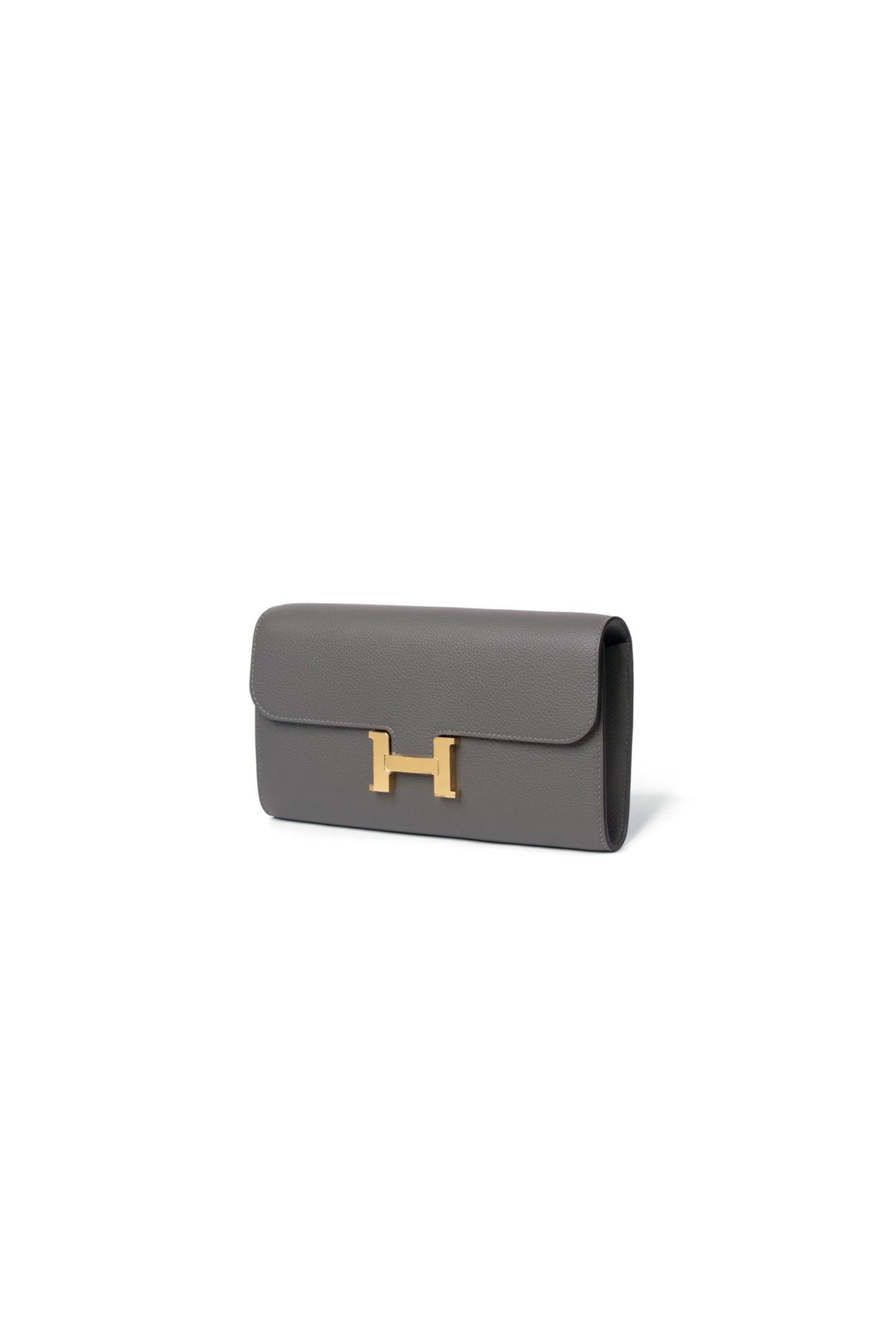 Hermes Constance To Go in Gris Meyer with Gold Hardware