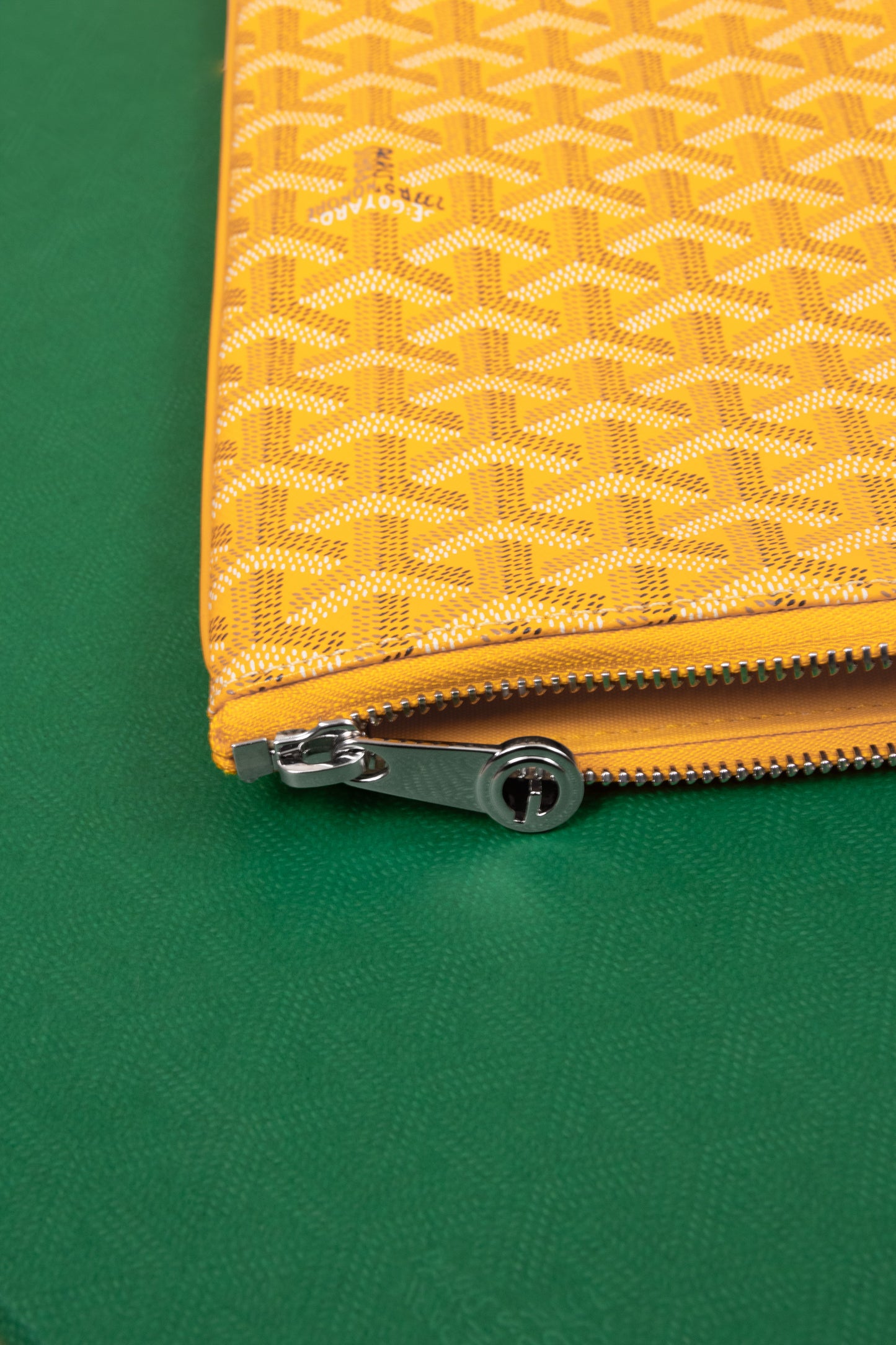 Goyard Pochette Senat GM Yellow