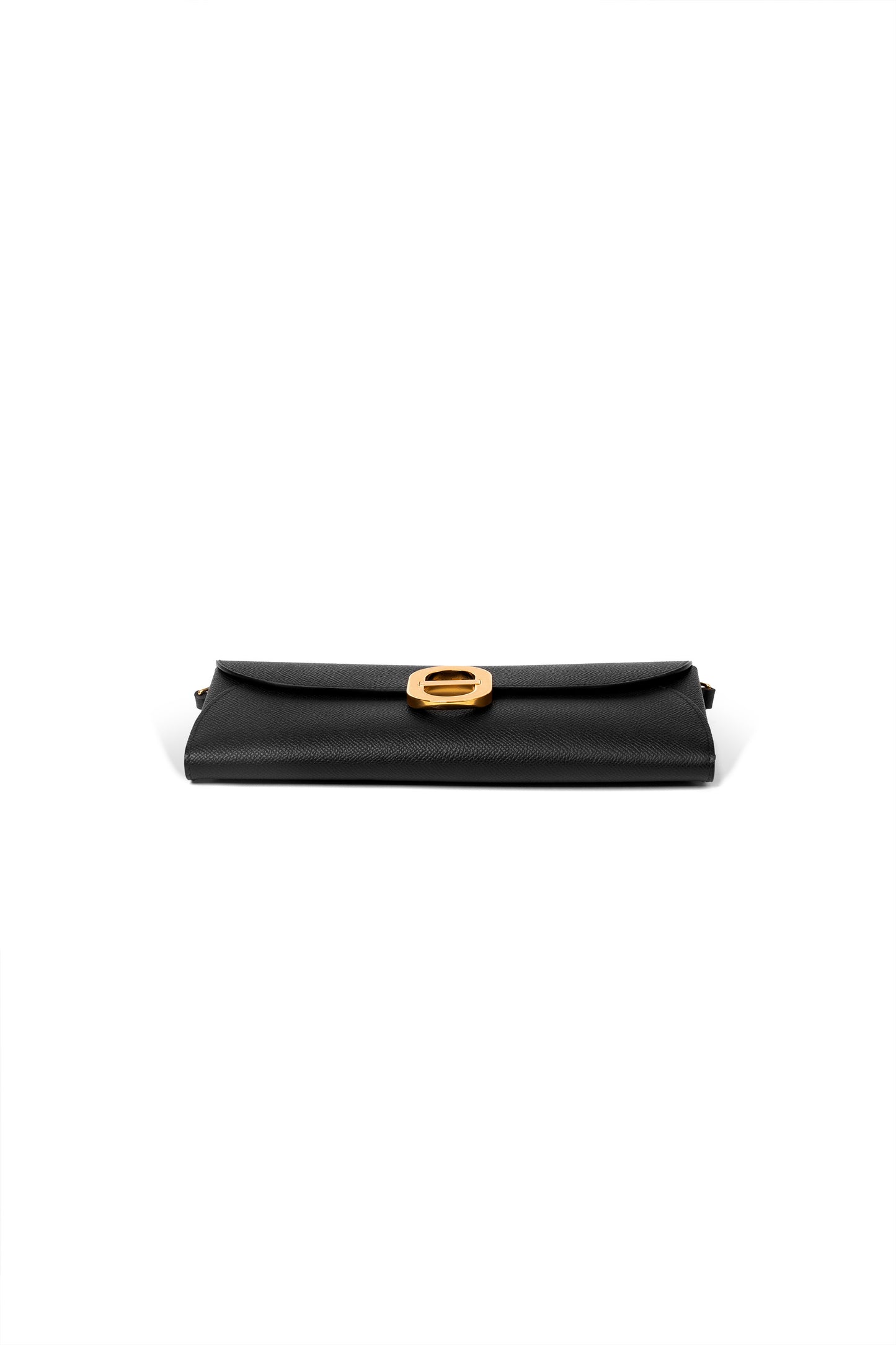 Hermes Chain D'Ancre in Black with Gold Hardware