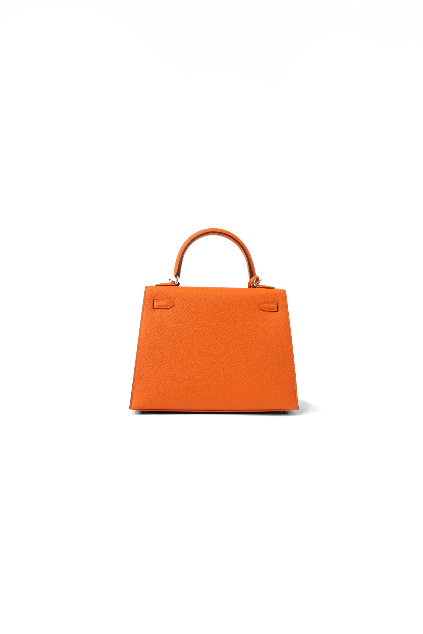 Hermes Kelly 25 Epsom Orange PHW