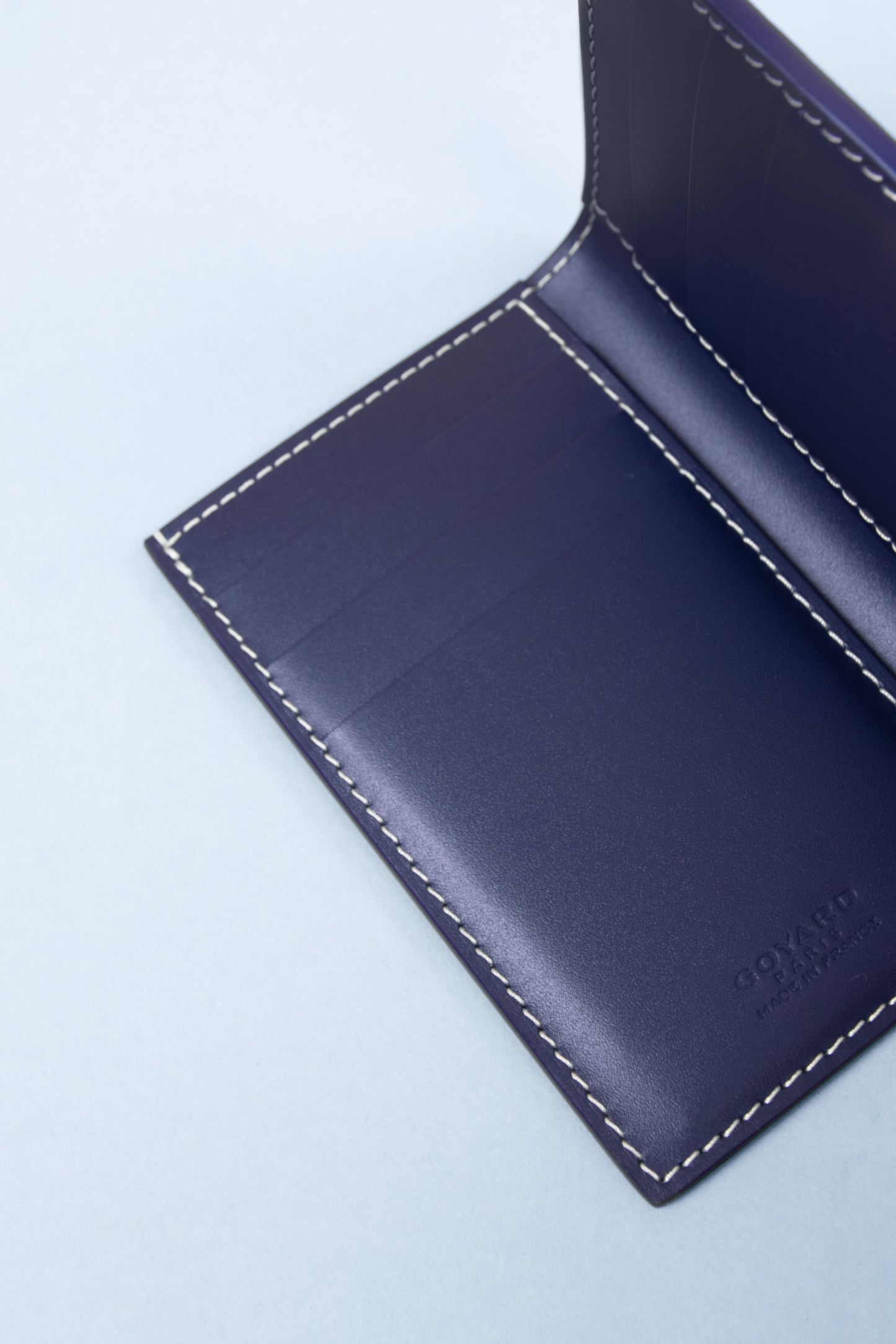Goyard Navy Card Holder