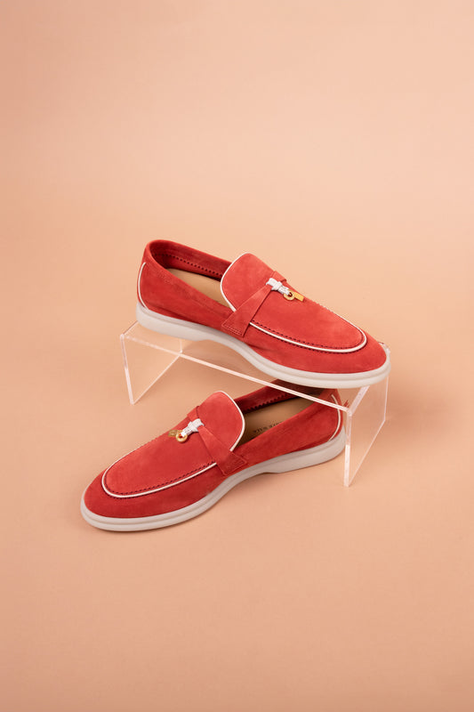 Loro Piana Summer Charms Walk in Windsor Red