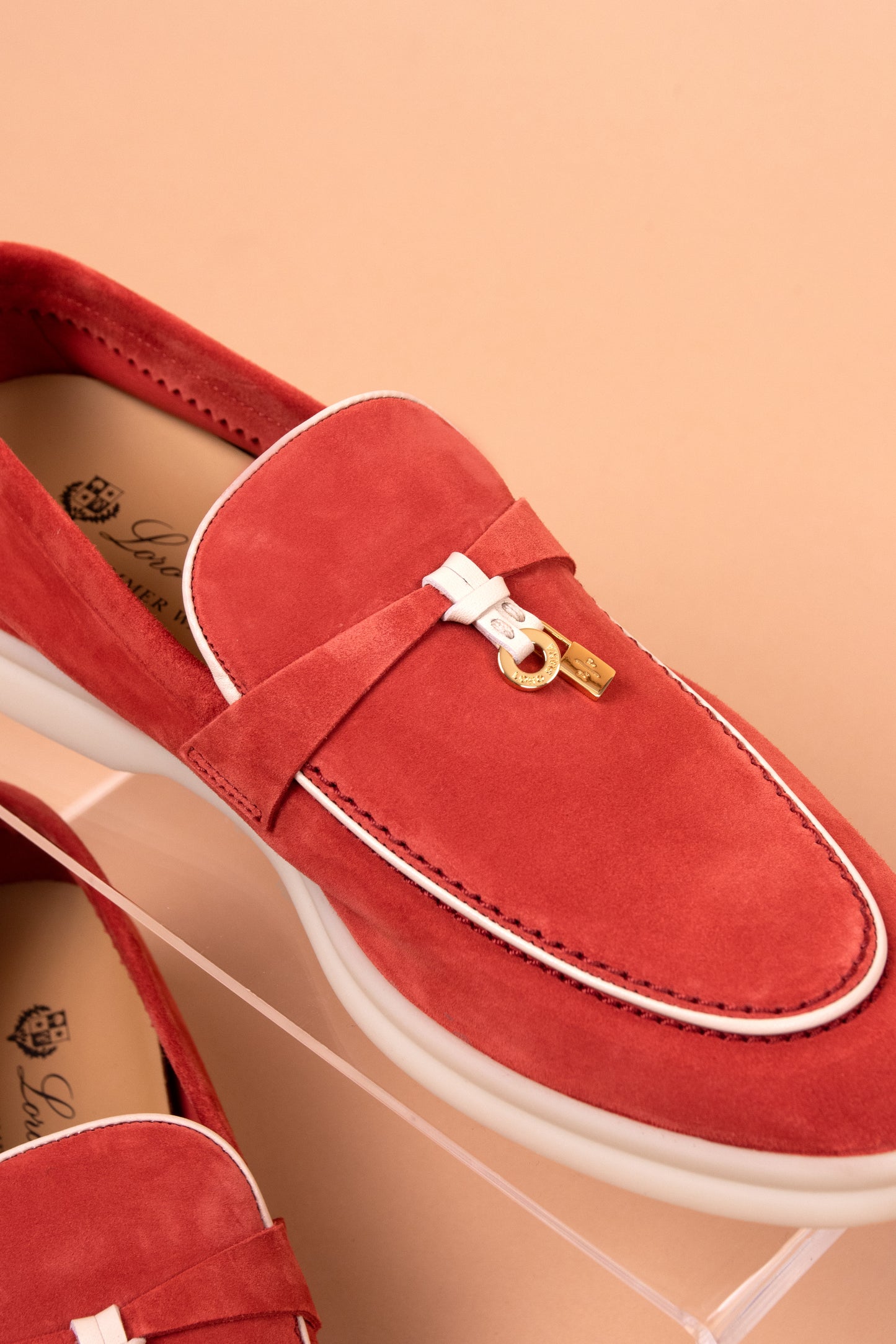 Loro Piana Summer Charms Walk in Windsor Red