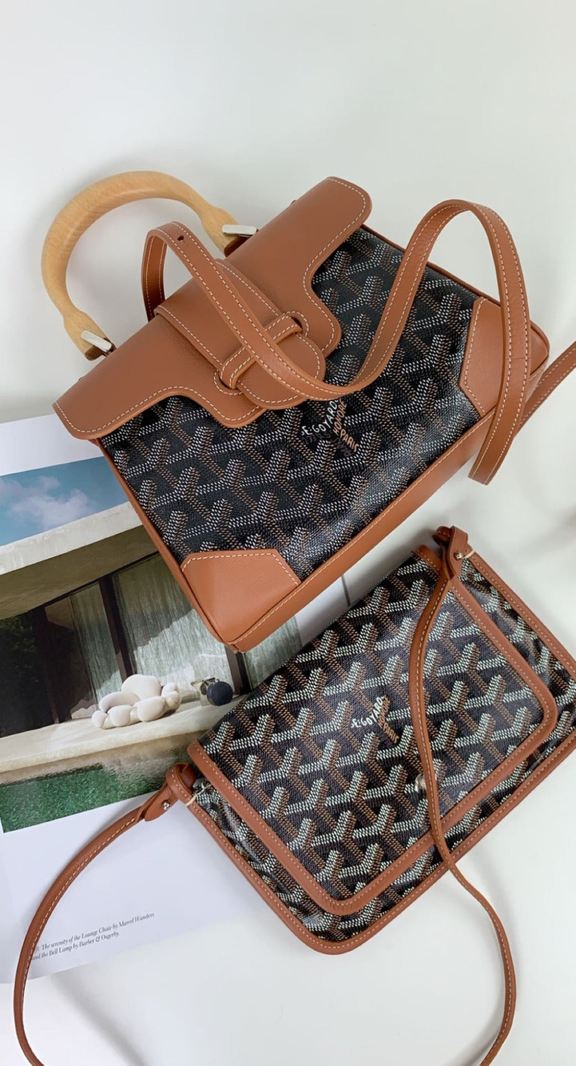 Goyard Mini Soft Saigon and WOC