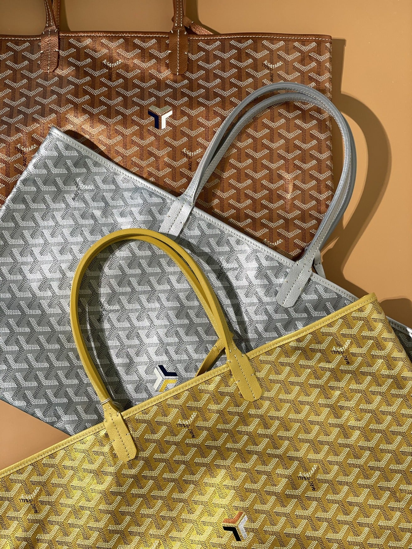 Goyard Limited Edition Saint Louis Tote PM Metallic Colors