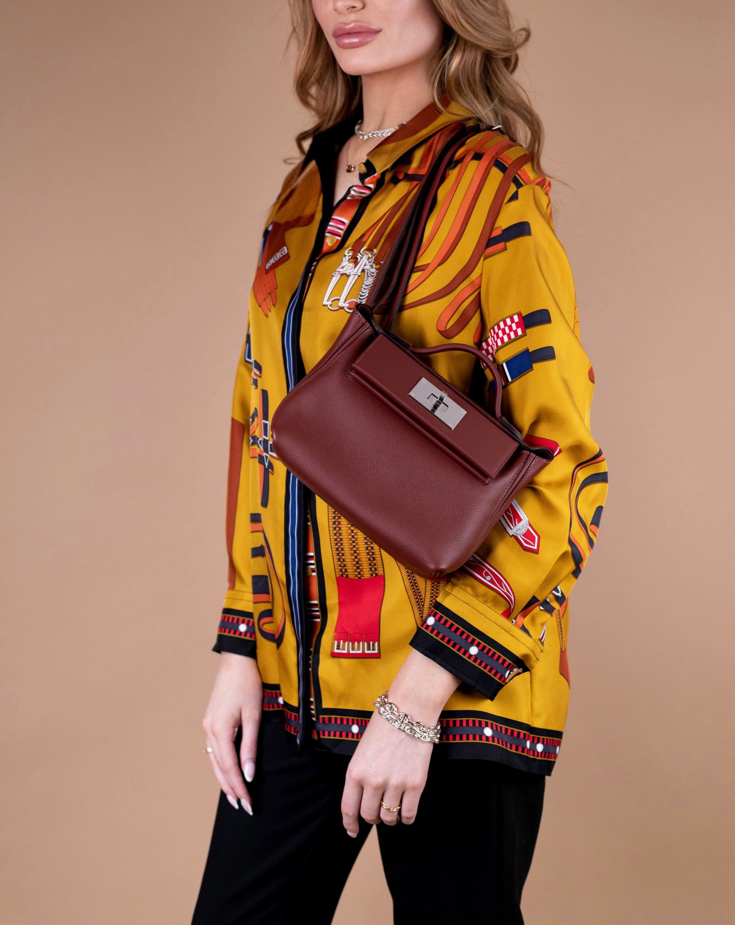 Hermès Mini 24/24 Rouge H PHW